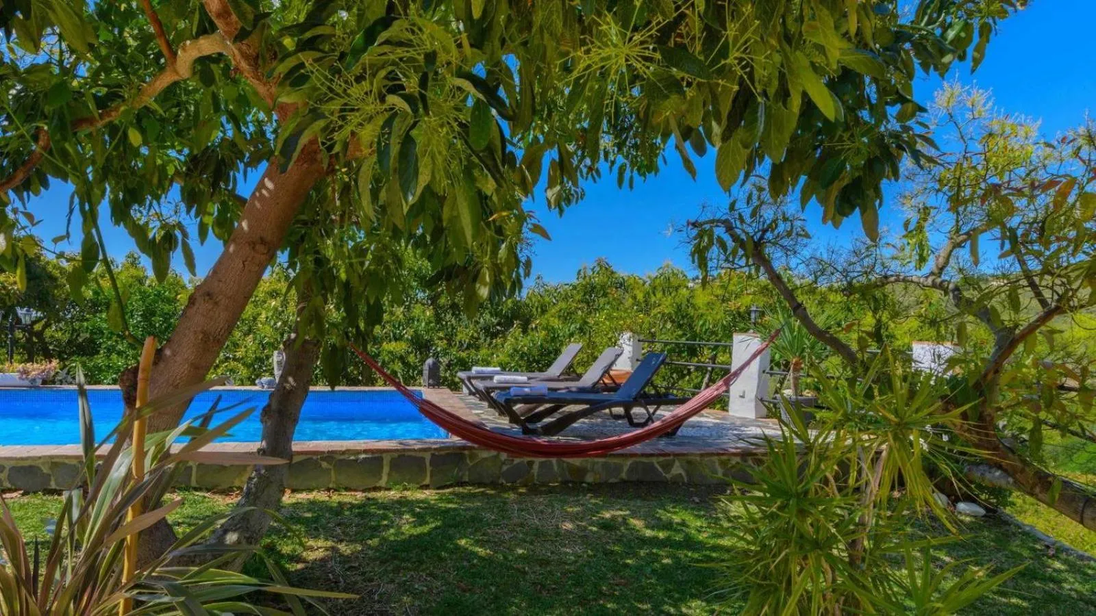 Swimming pool in Villa Javier de Frigiliana by Ruralidays