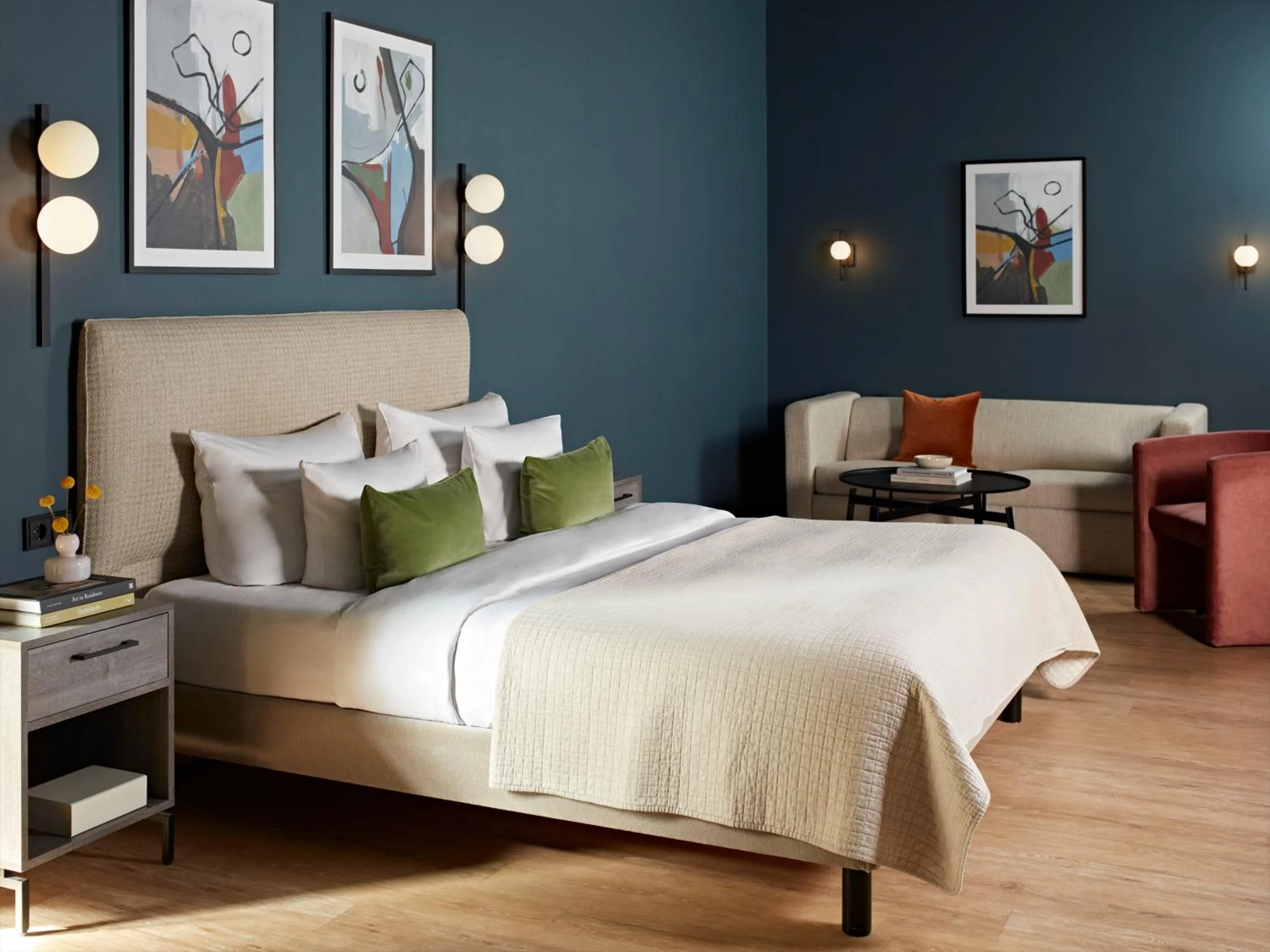 Bed in Numa Berlin Sketch