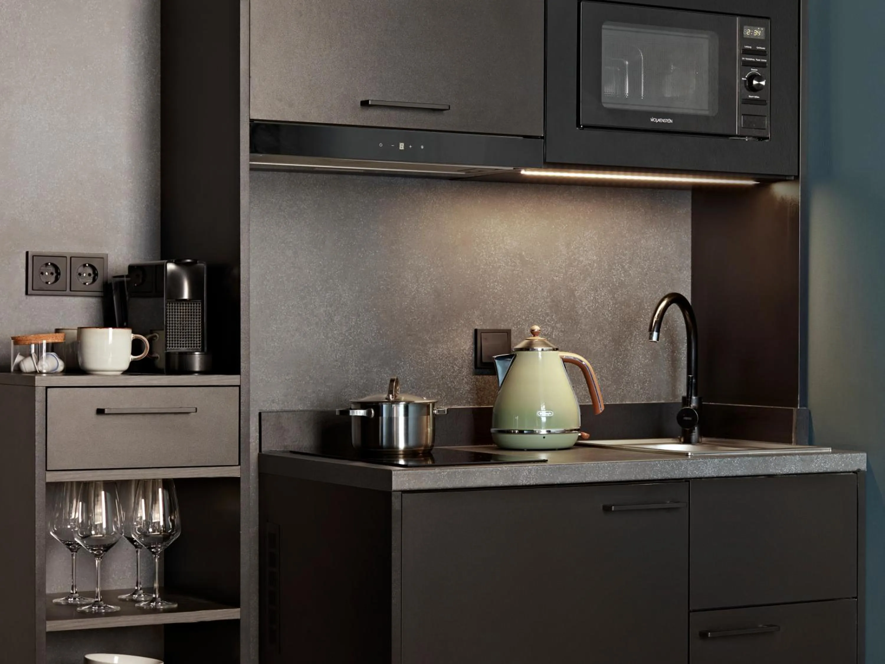 Coffee/tea facilities in Numa Berlin Sketch