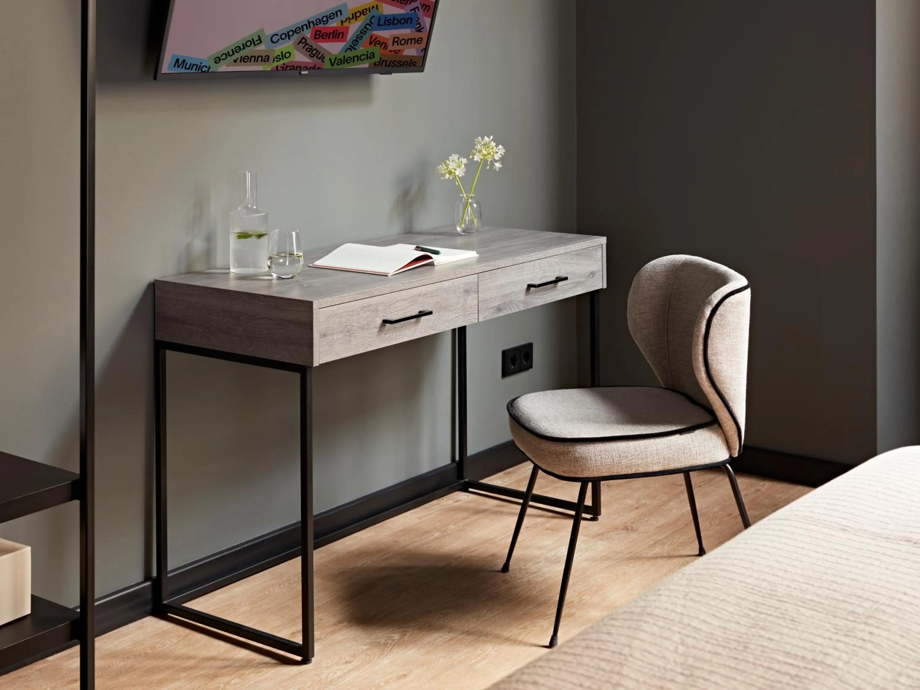 Seating area in Numa Berlin Sketch