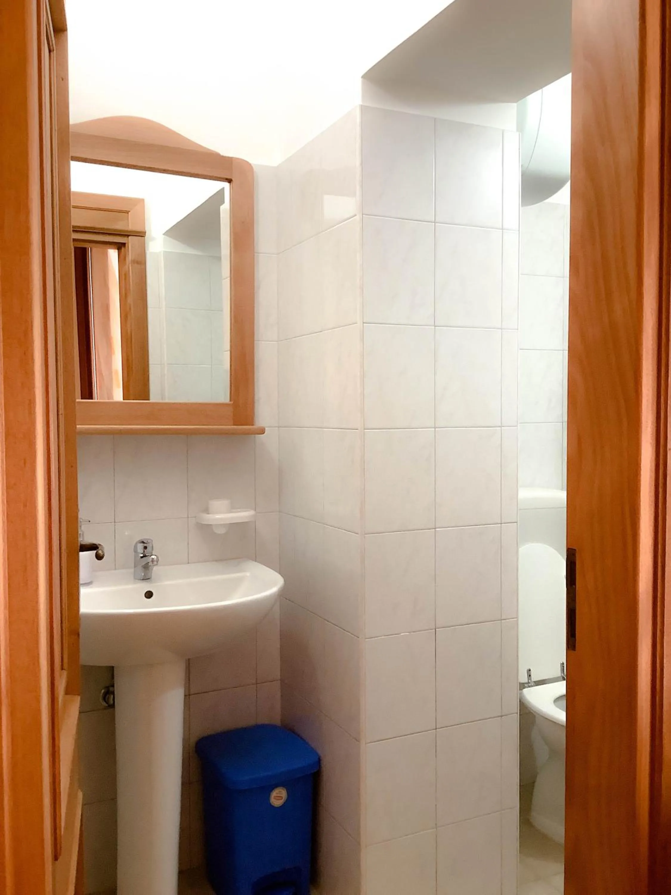 Bathroom in Affittacamere La saracina