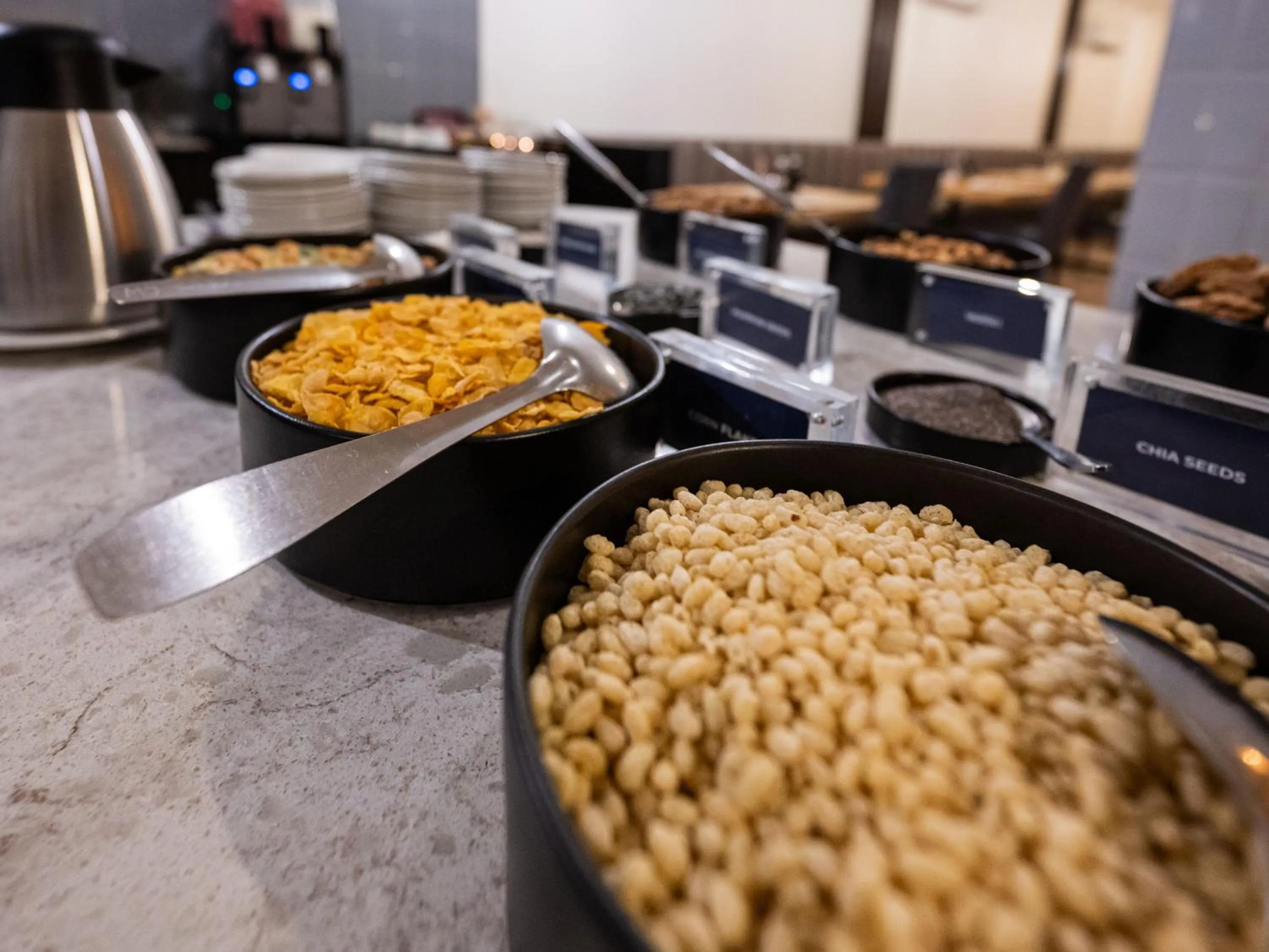 Buffet breakfast in ANEW Hotel Green Point Cape Town