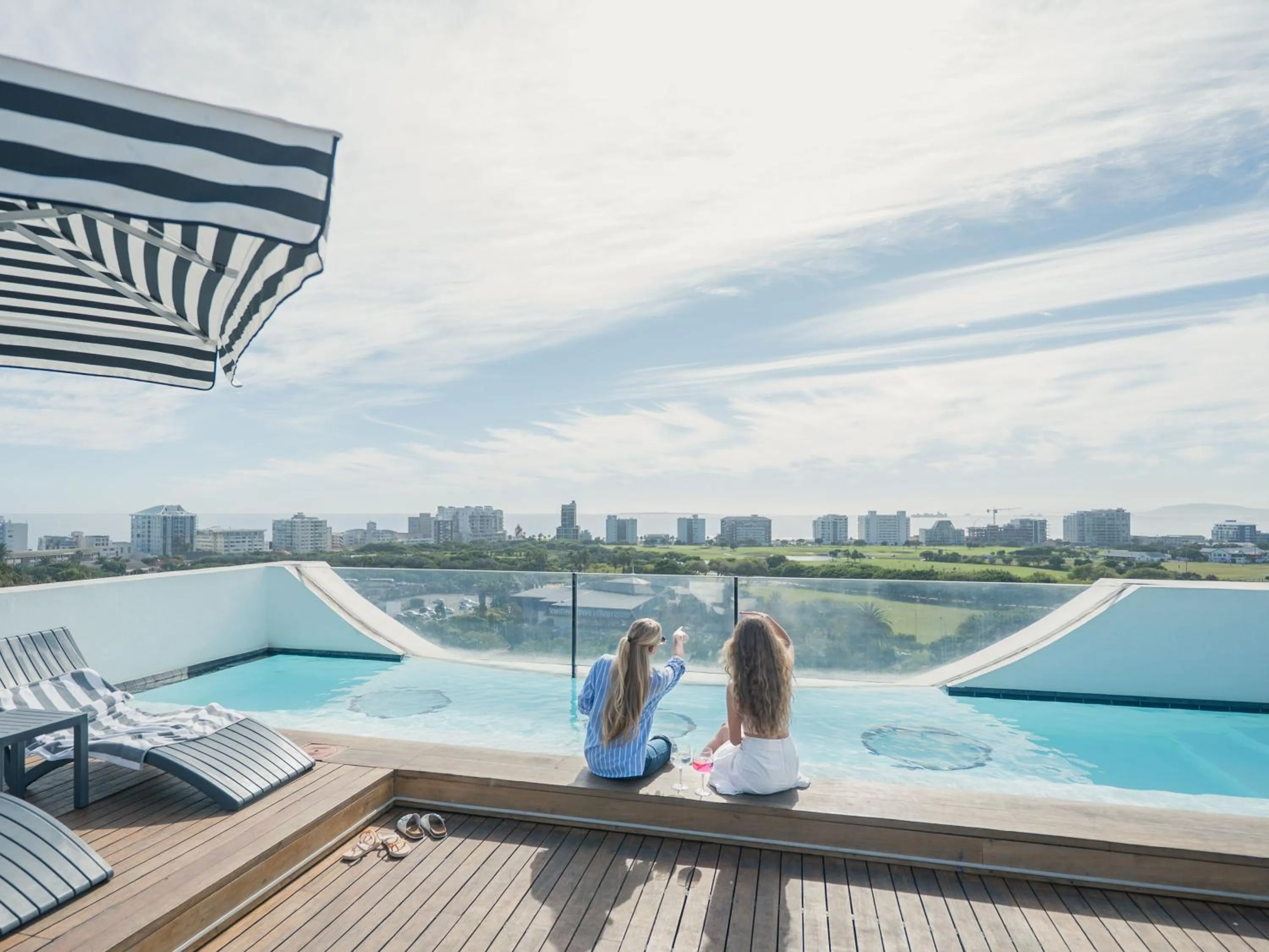Pool view in ANEW Hotel Green Point Cape Town
