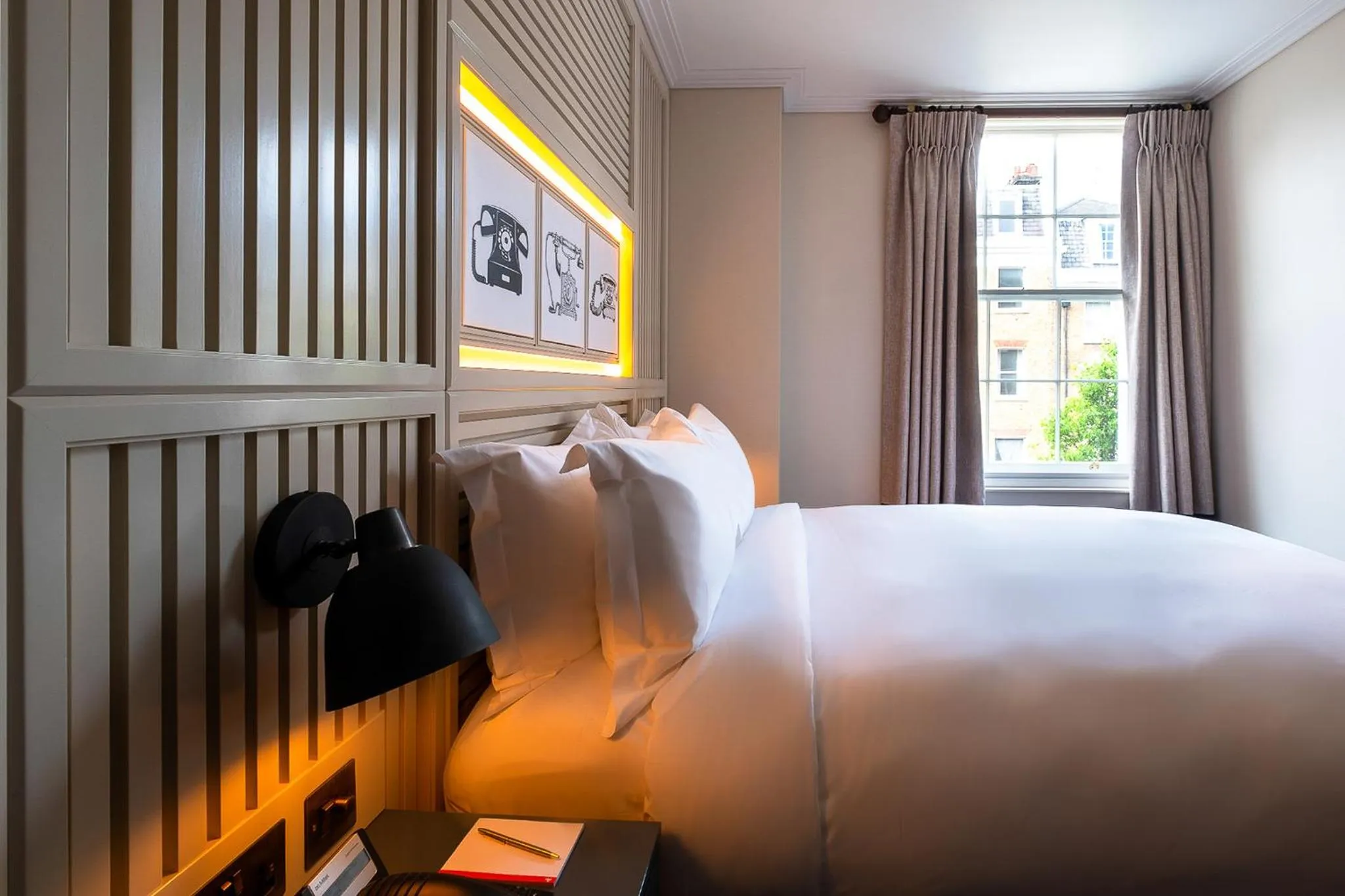 Bedroom, Bed in Home Grown - Private Member's Club