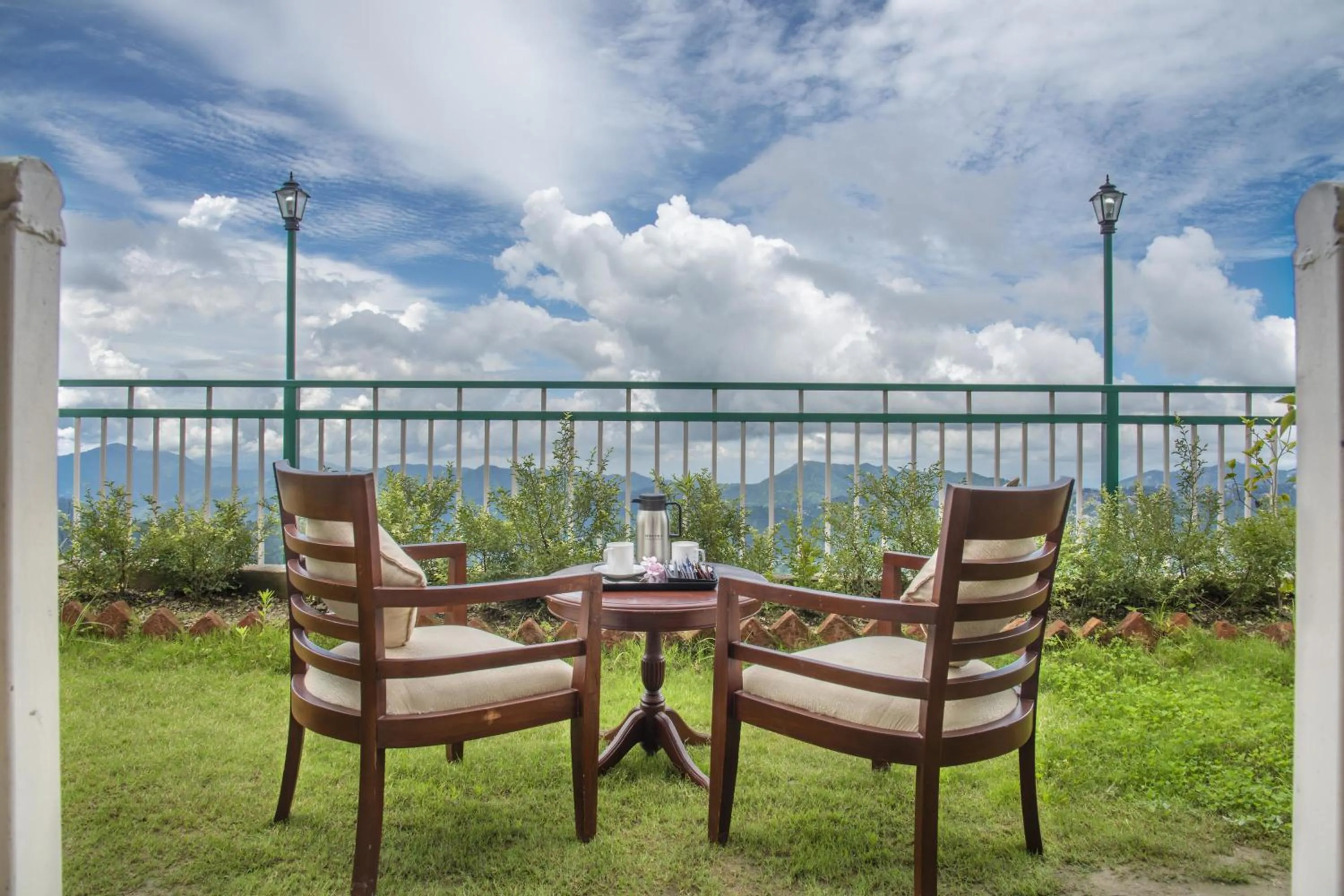 Patio in Echor - The Koti Village Resort Kufri