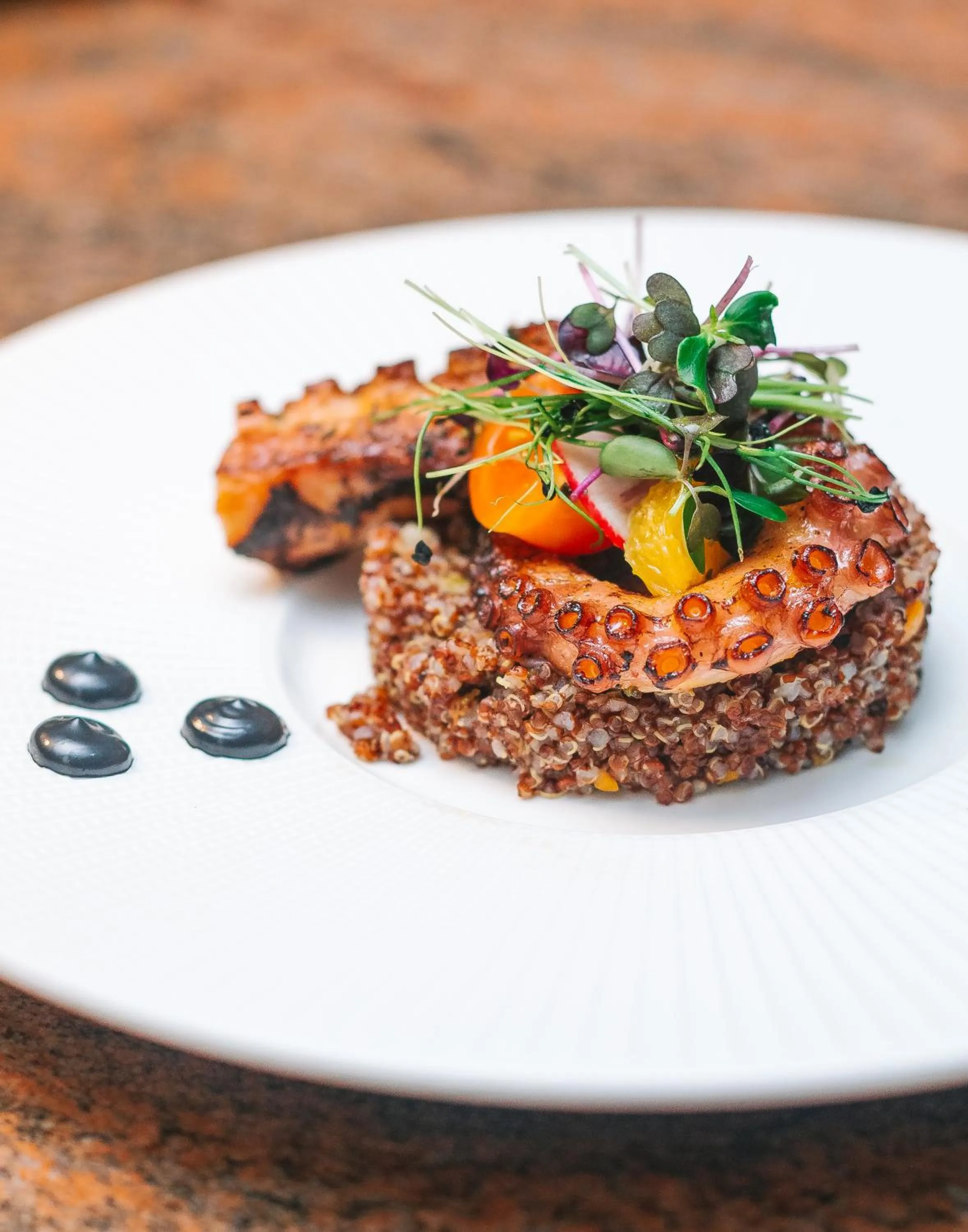 Food in Manchebo Beach Resort and Spa