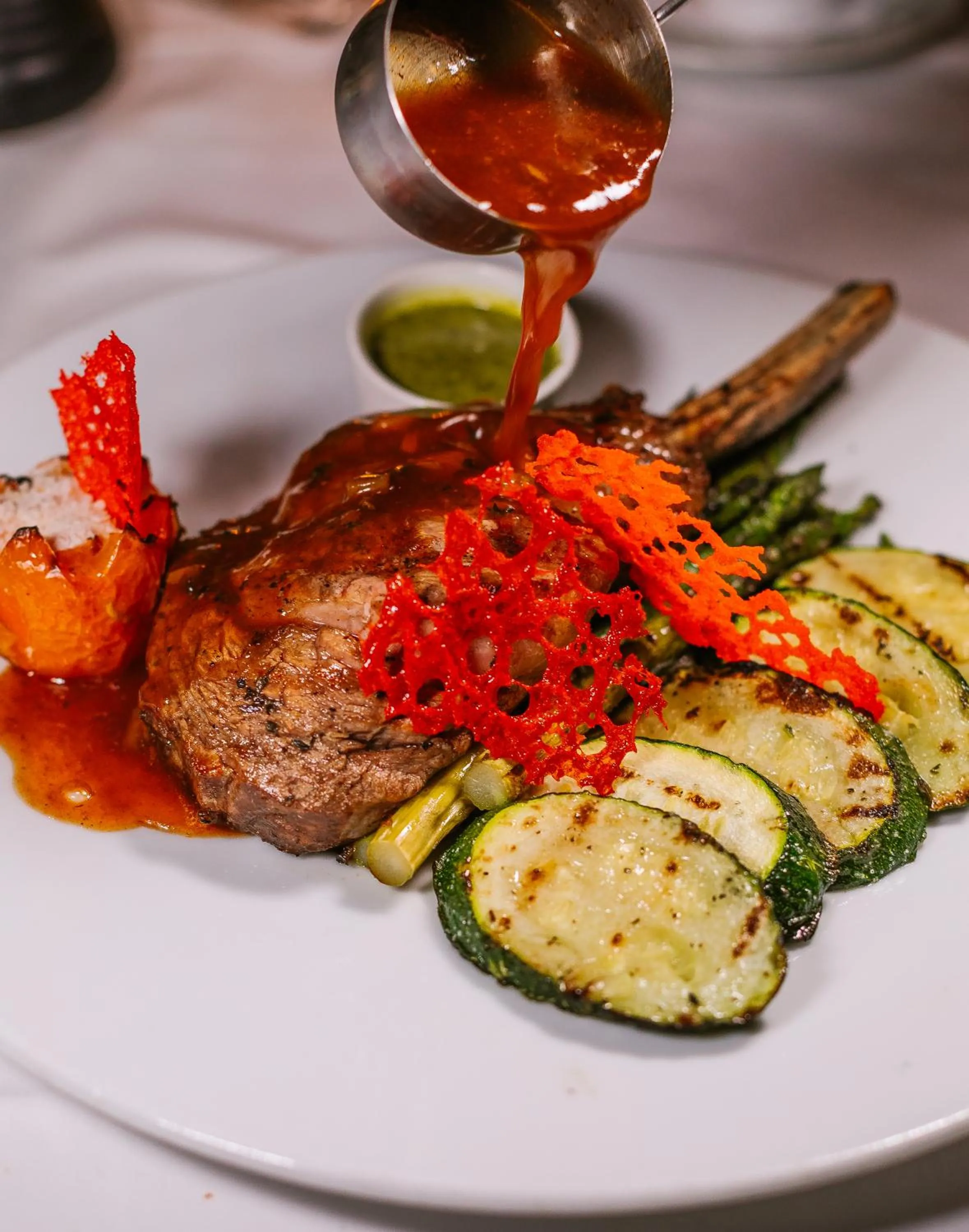 Food in Manchebo Beach Resort and Spa