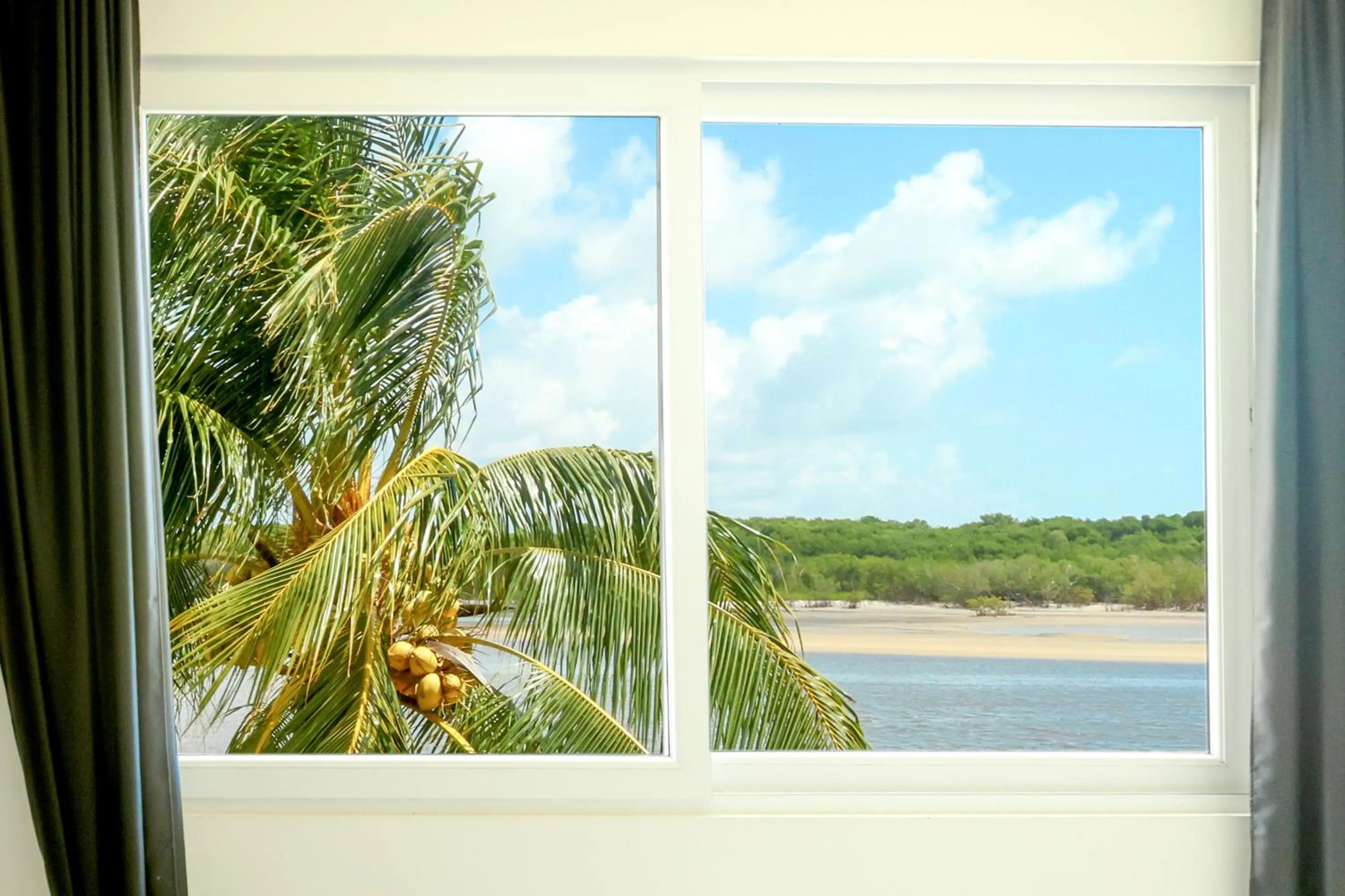 Natural landscape in Pousada Jirituba