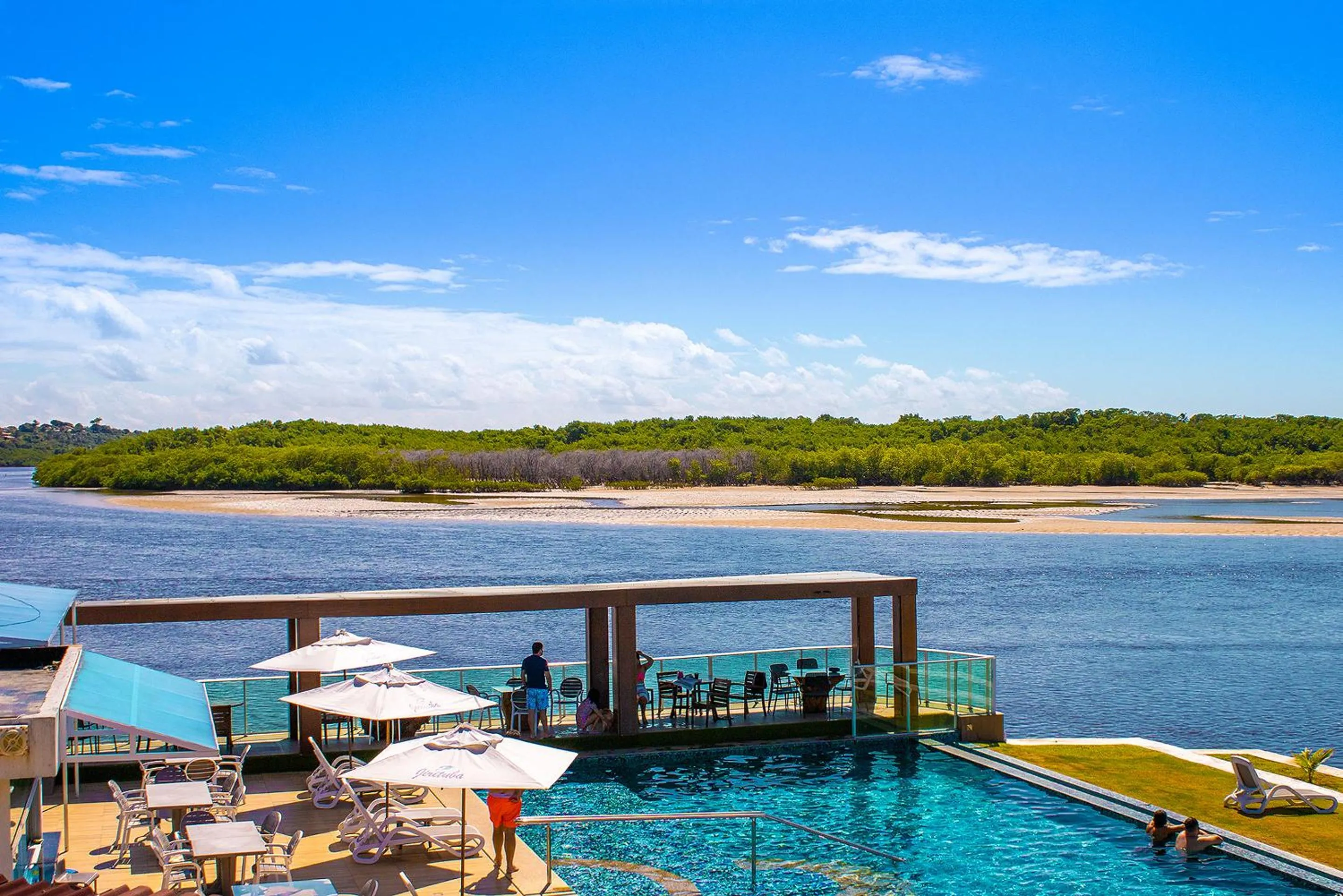 Natural landscape in Pousada Jirituba