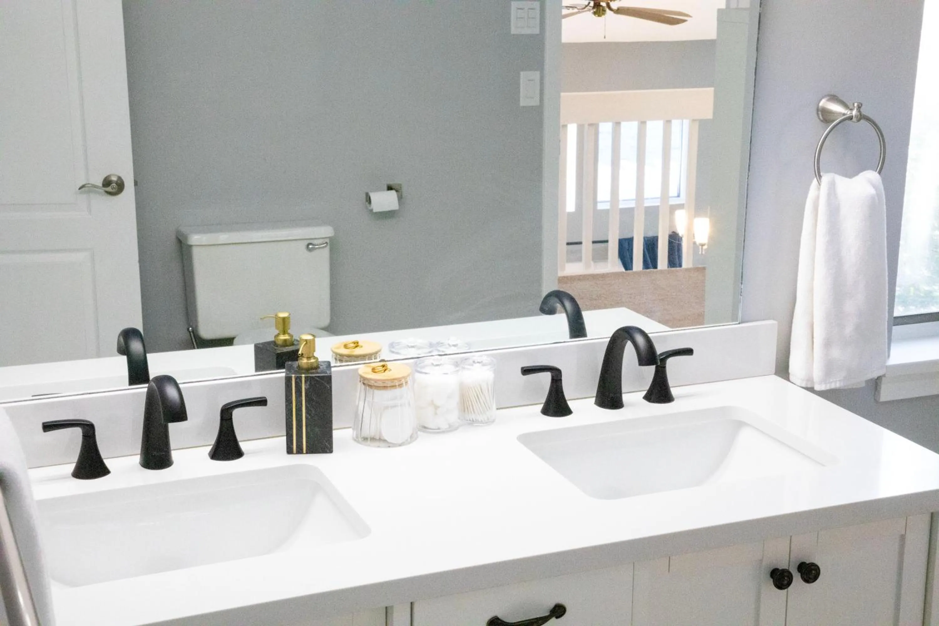 Bathroom in Riverfront Home with a View!