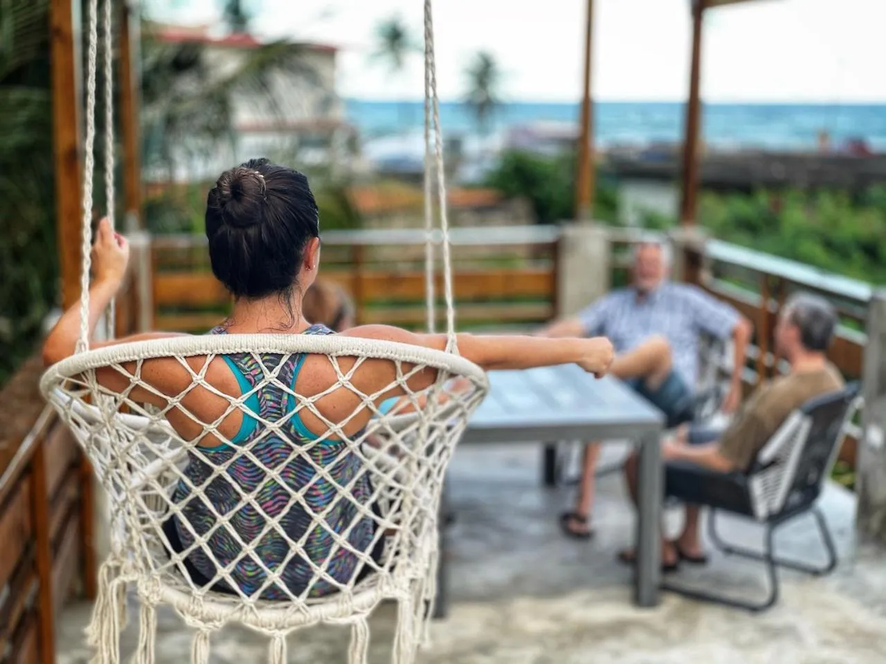 Patio in The Surfing Turtle