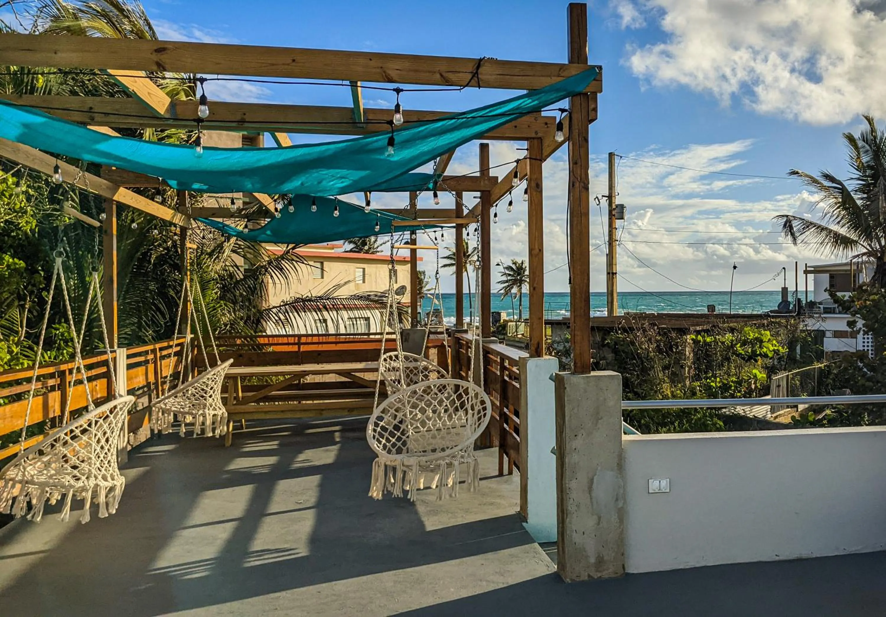 Patio in The Surfing Turtle