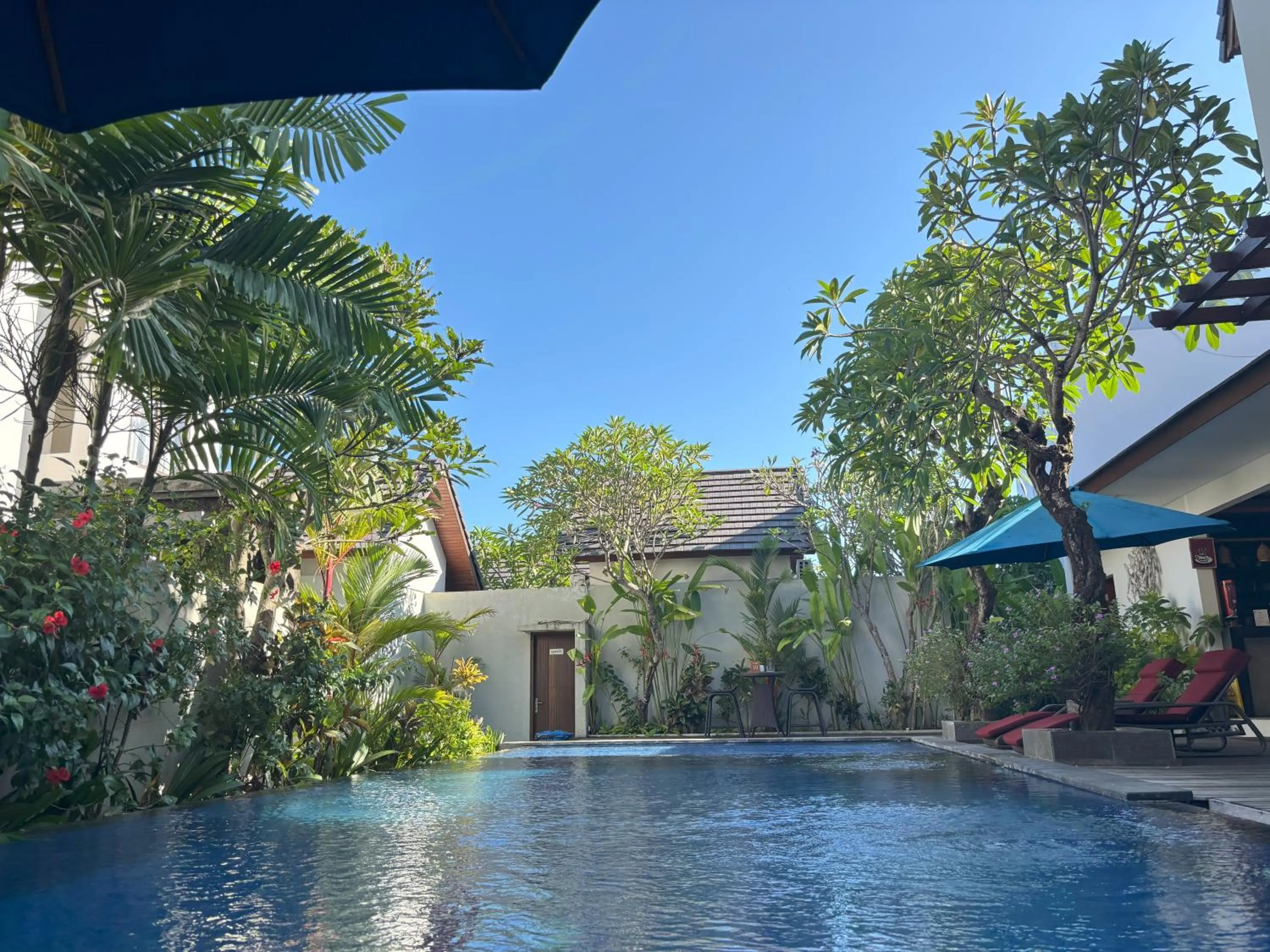 Swimming pool in The Calna Villa Bali