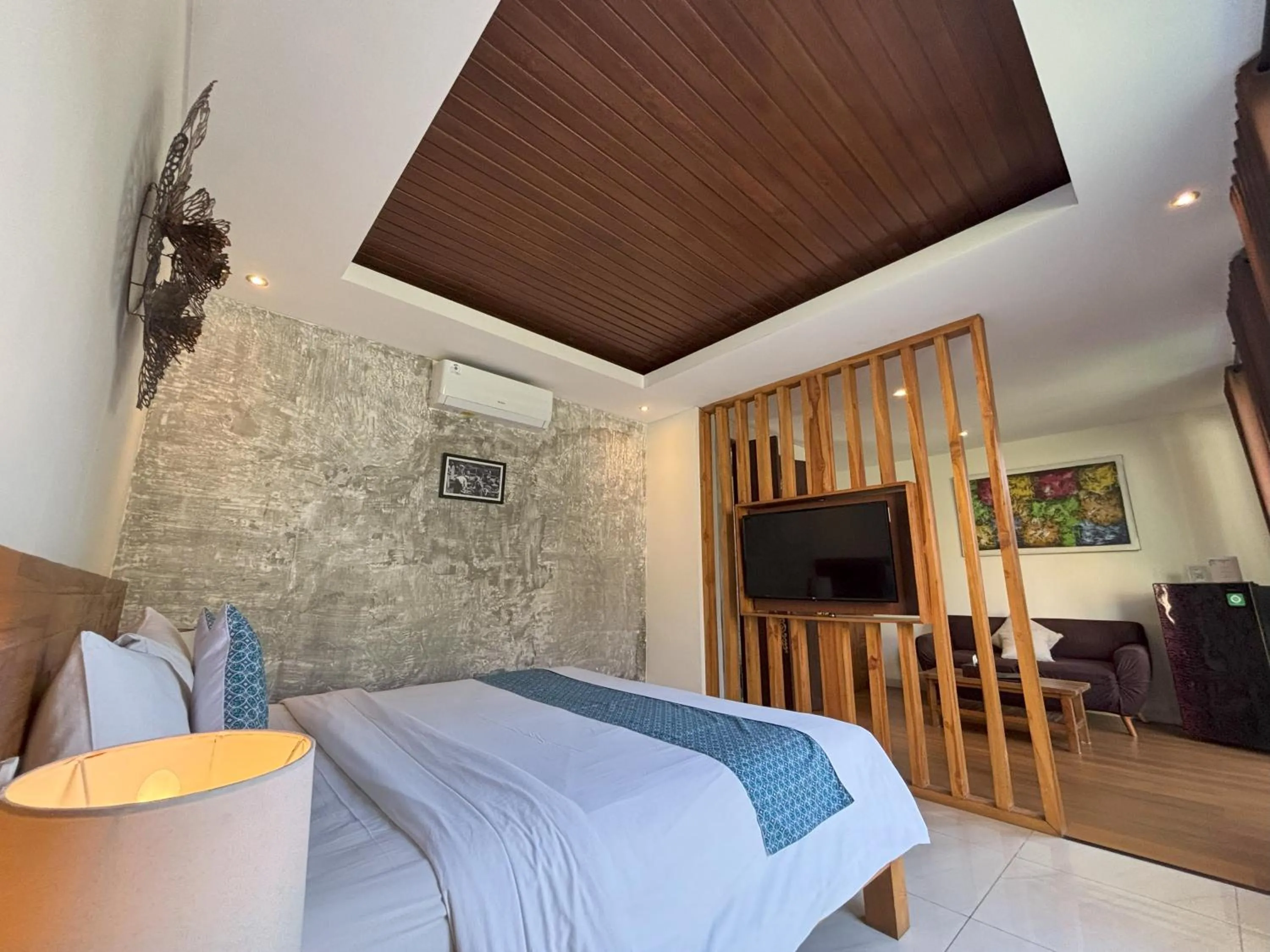 Bedroom, Bed in The Calna Villa Bali