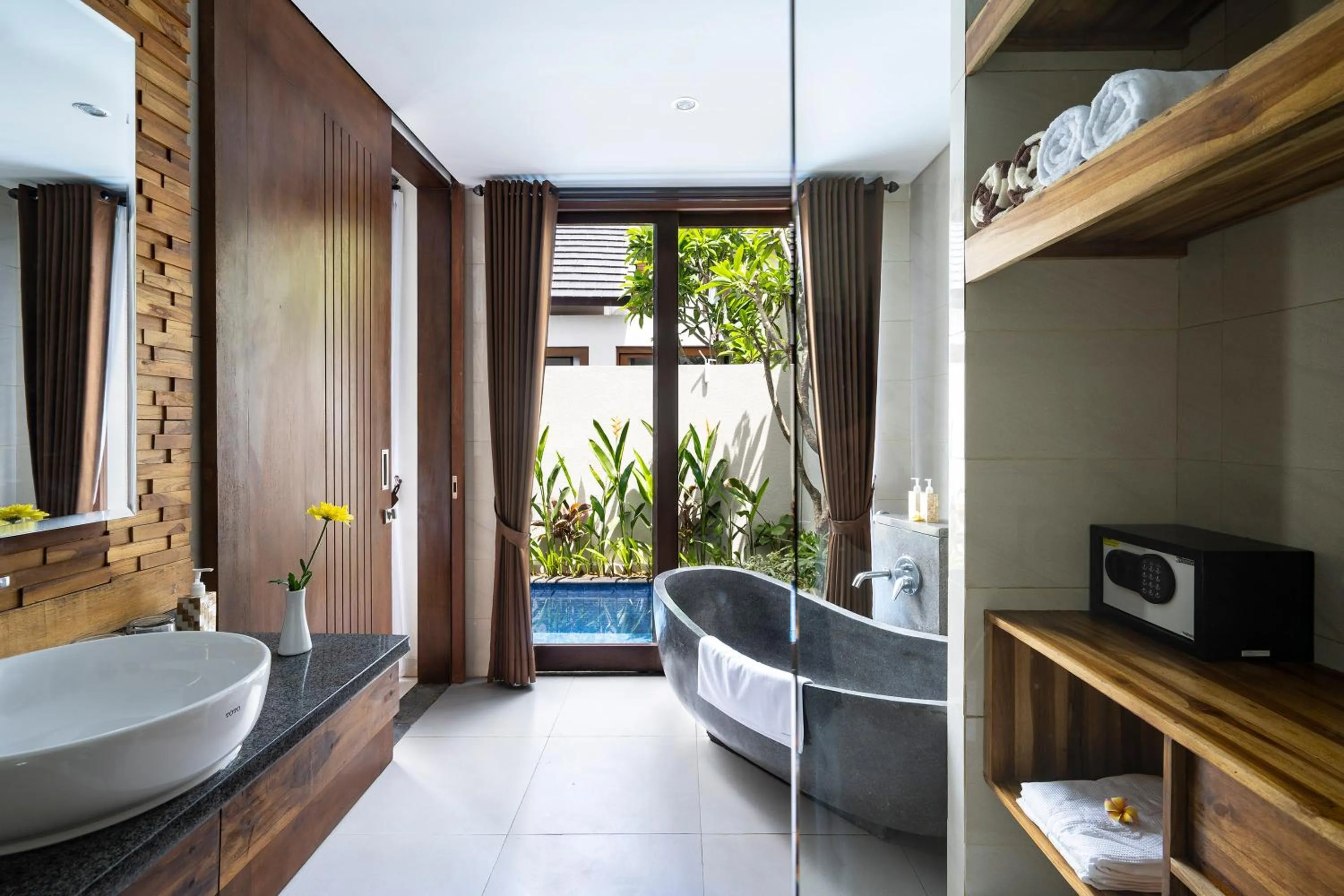 Bathroom in The Calna Villa Bali