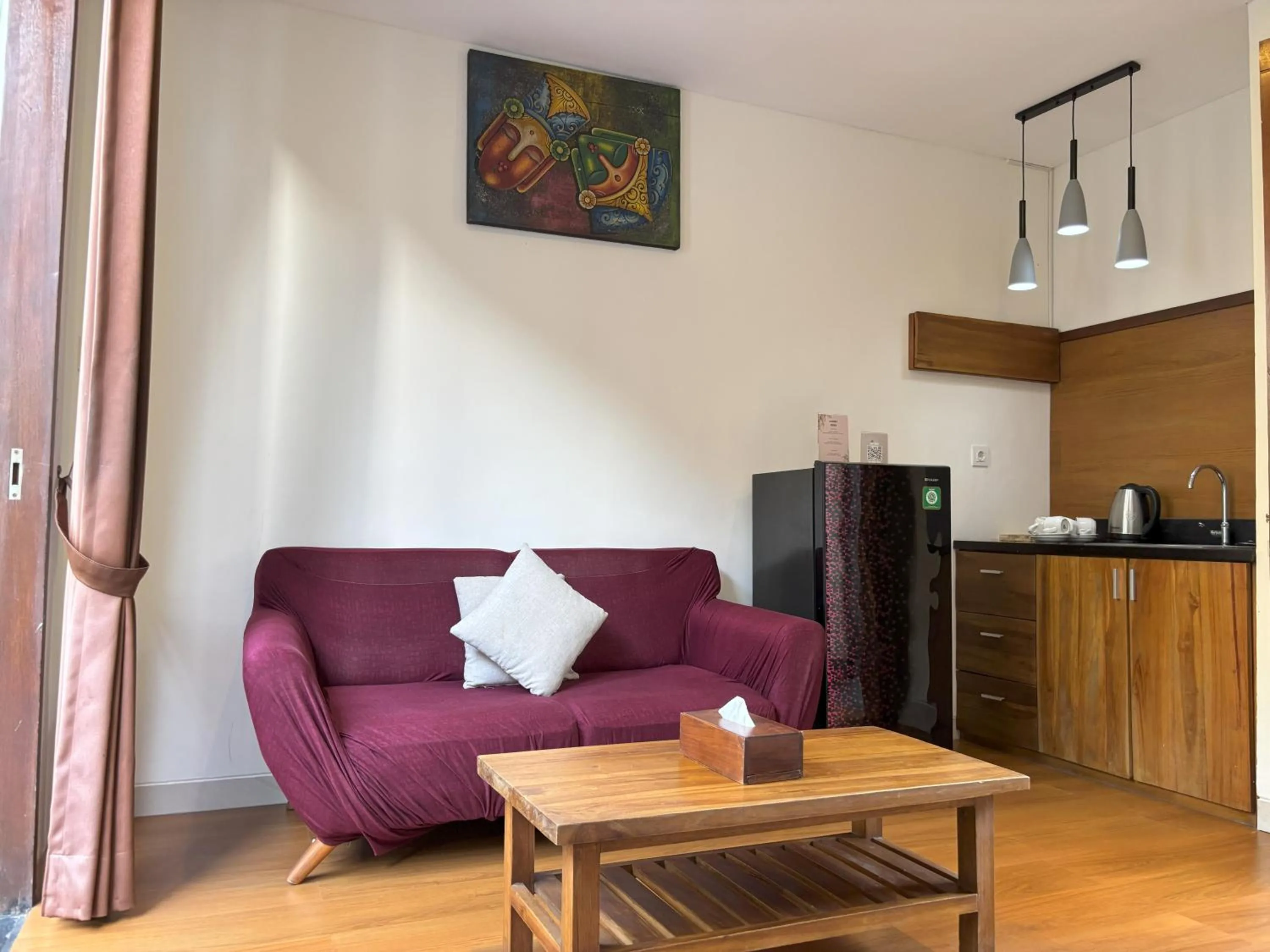 Living room in The Calna Villa Bali