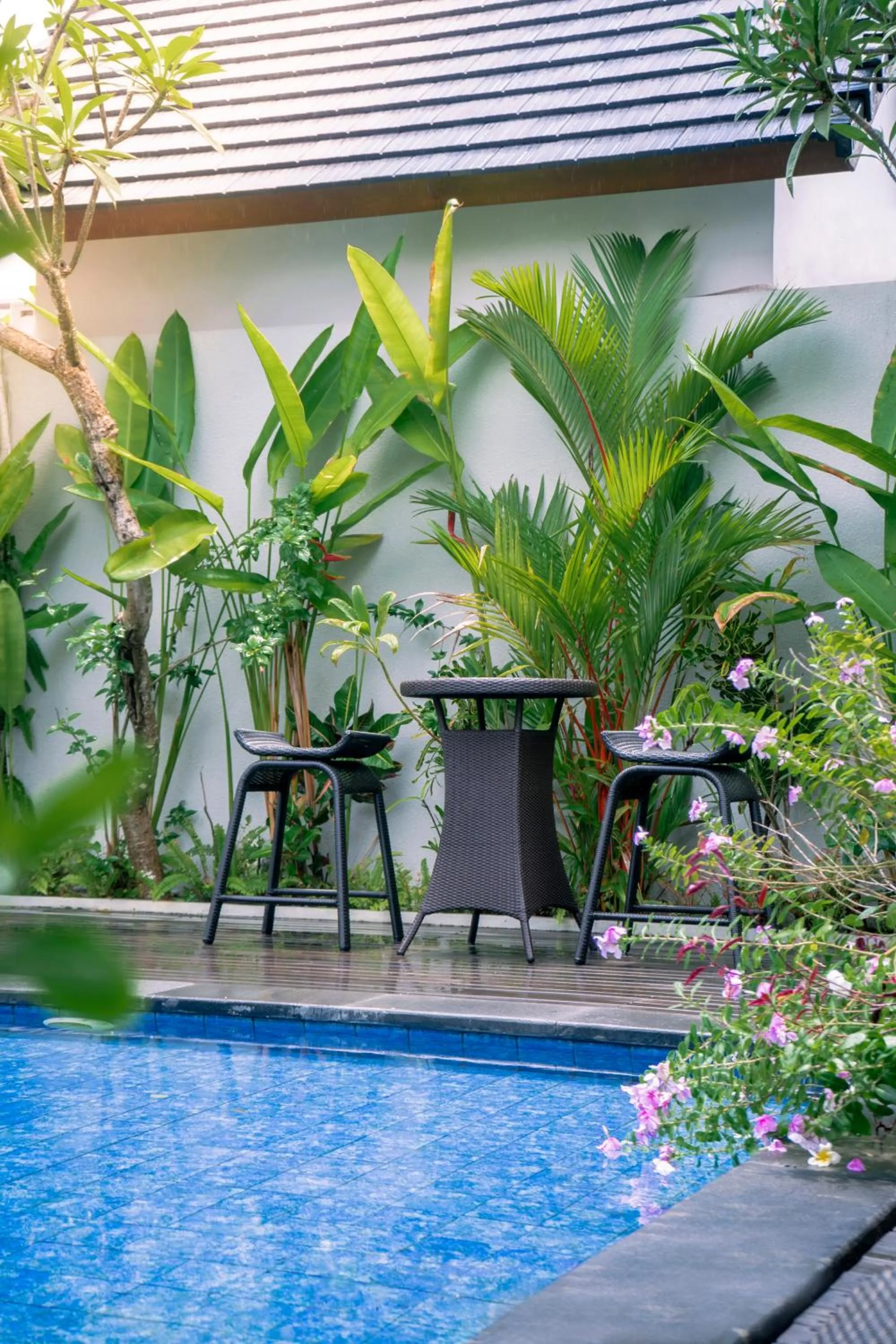 Swimming pool in The Calna Villa Bali