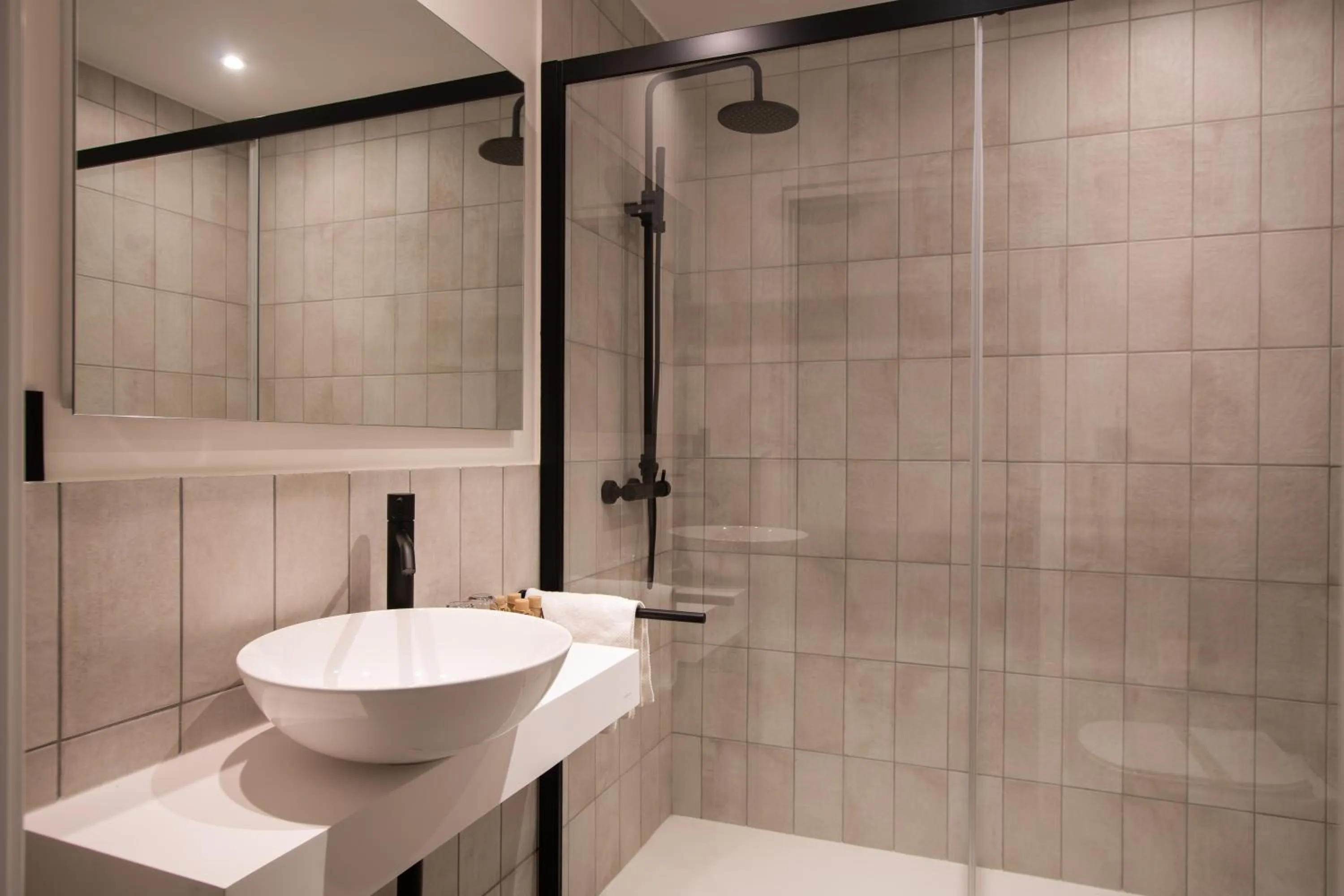 Shower in AFTER Hotel