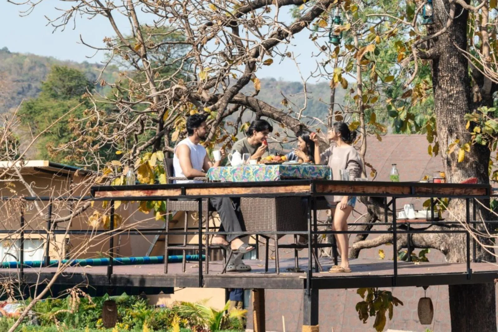Balcony/Terrace in Panarpani Retreat Pachmarhi