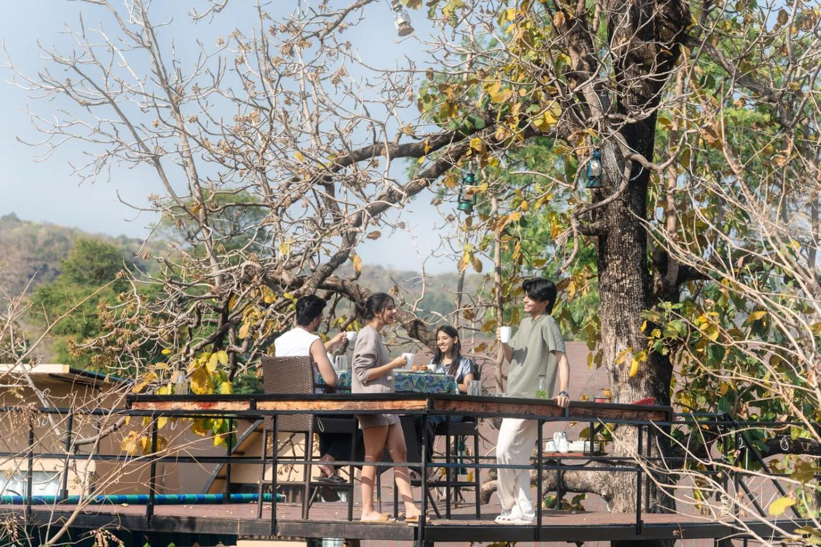 Balcony/Terrace in Panarpani Retreat Pachmarhi