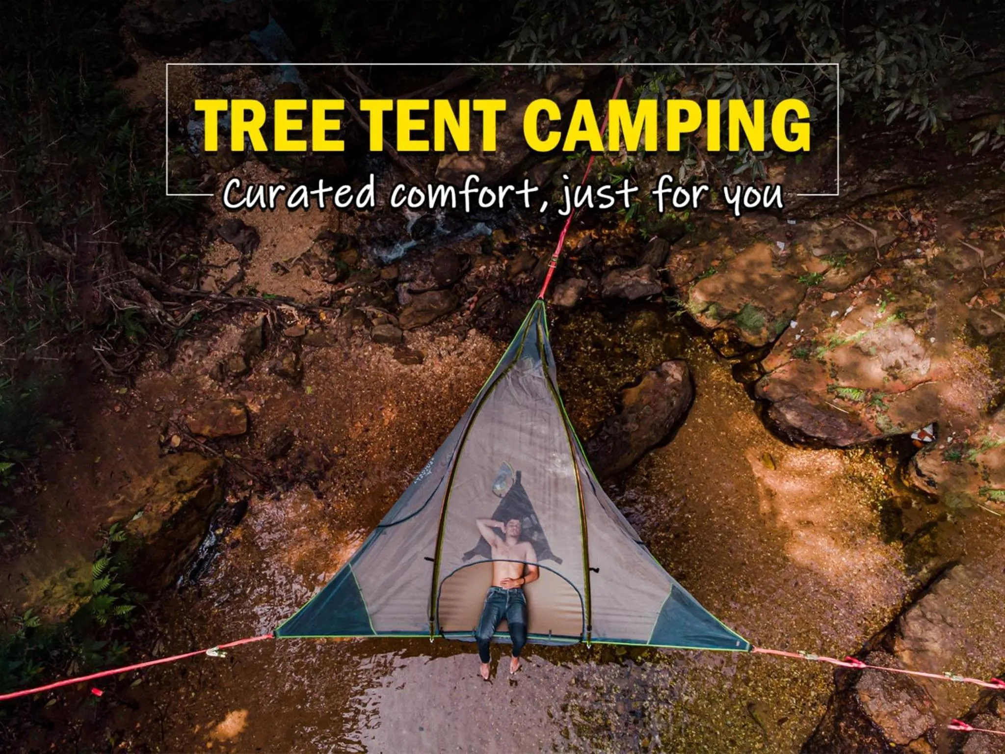 Natural landscape in Panarpani Retreat Pachmarhi