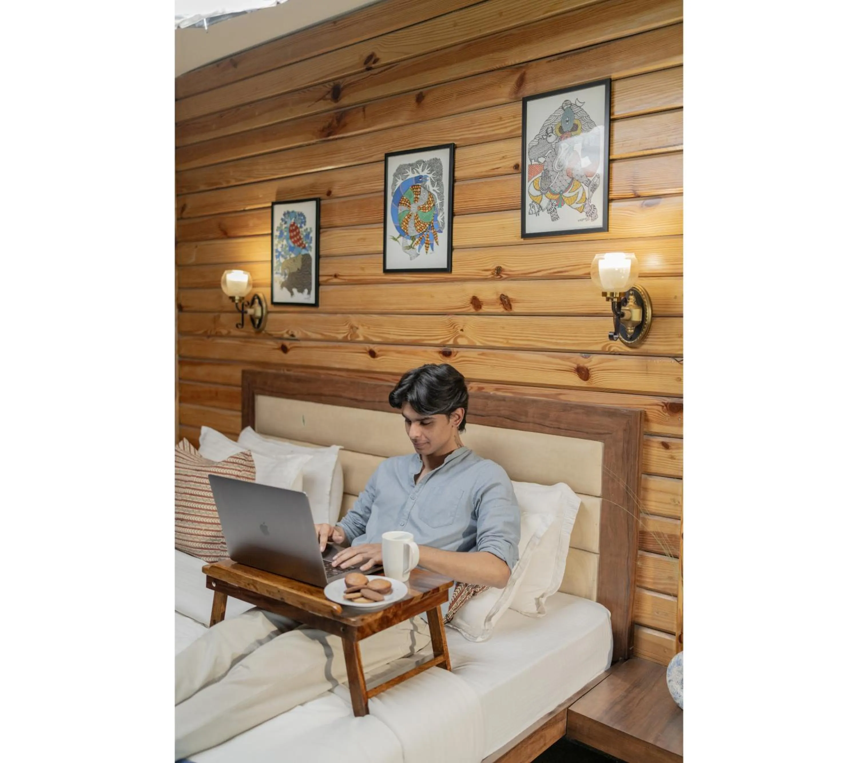 Bedroom in Panarpani Retreat Pachmarhi