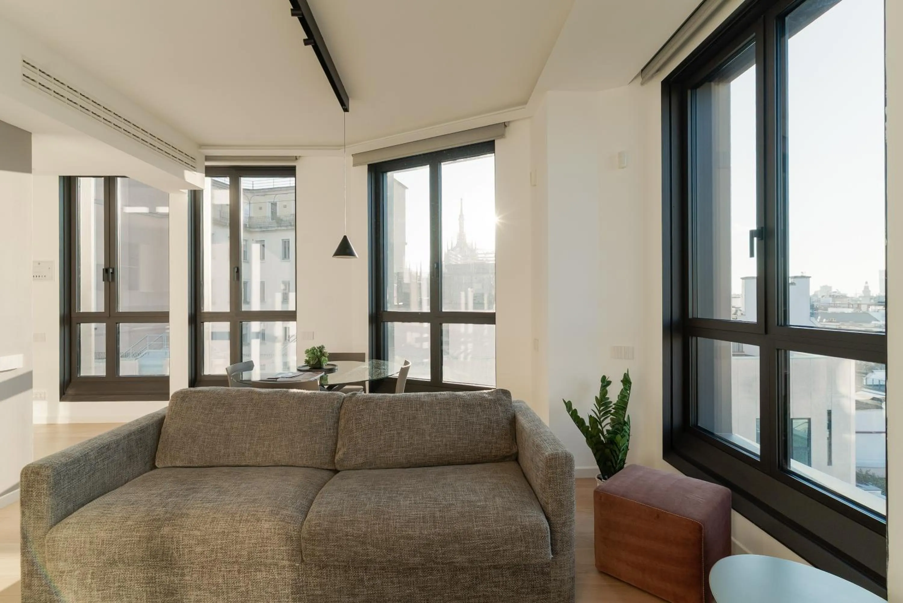 Seating area in Milan Eleven by Brera Apartments