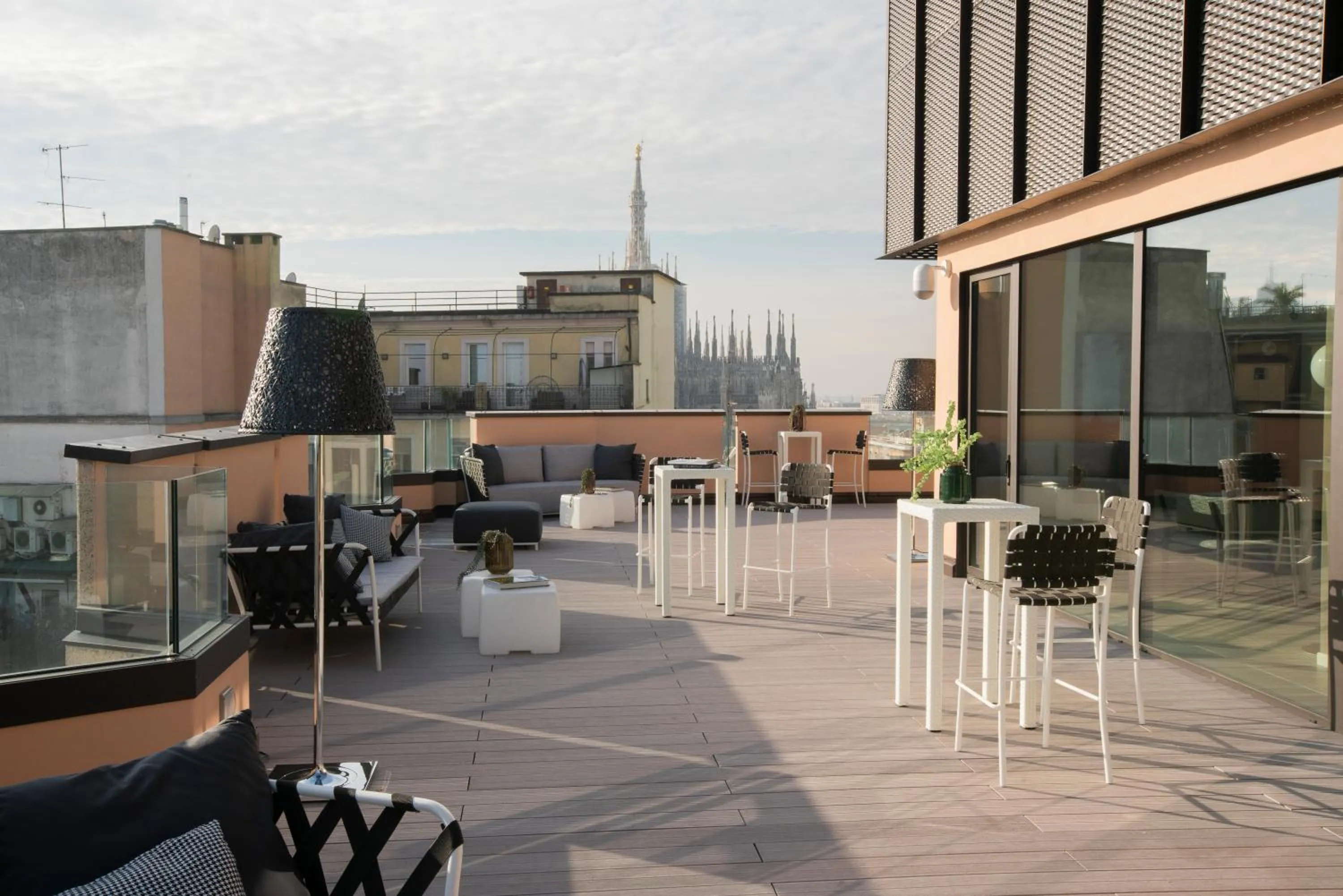 Balcony/Terrace in Milan Eleven by Brera Apartments