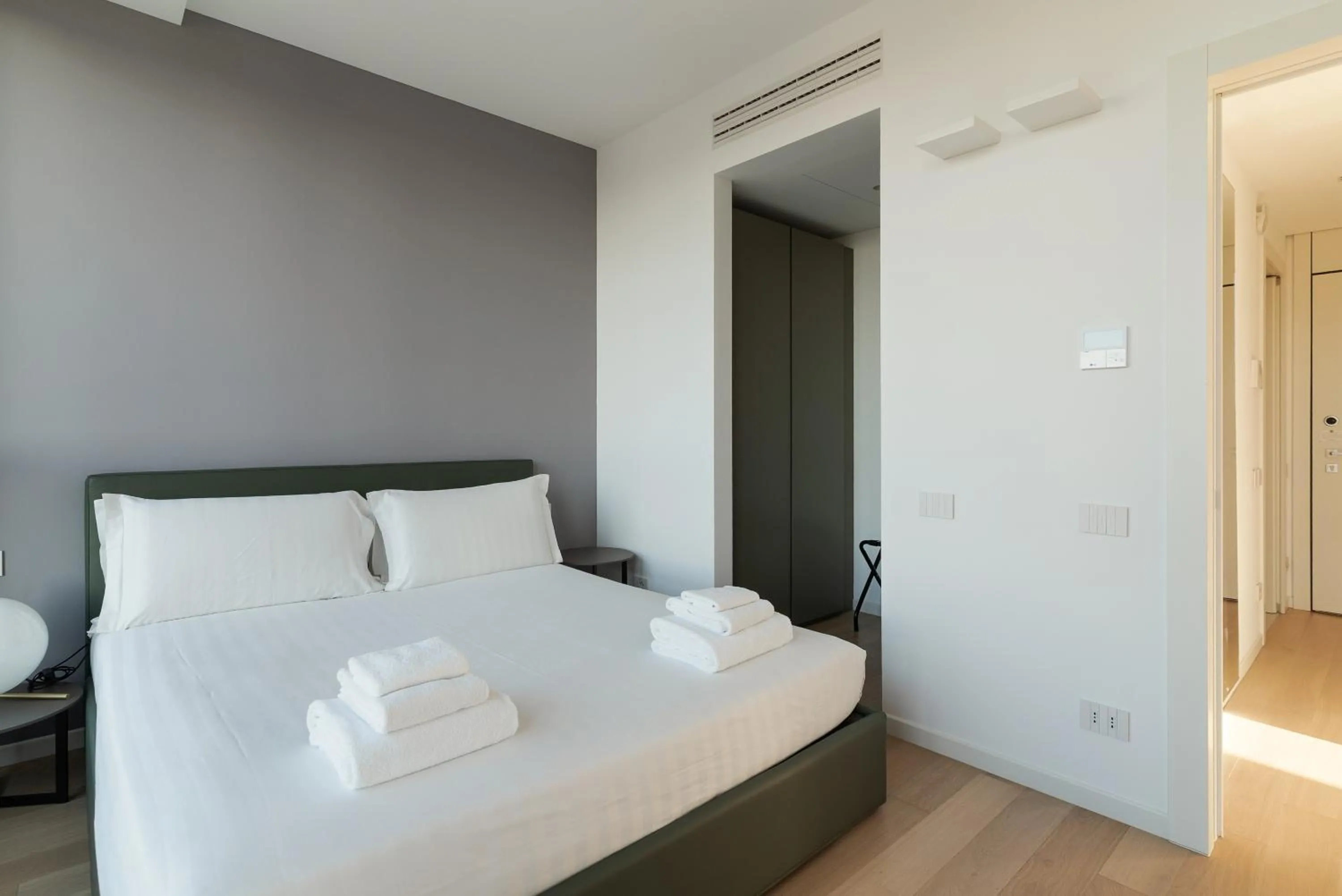 Bedroom, Bed in Milan Eleven by Brera Apartments