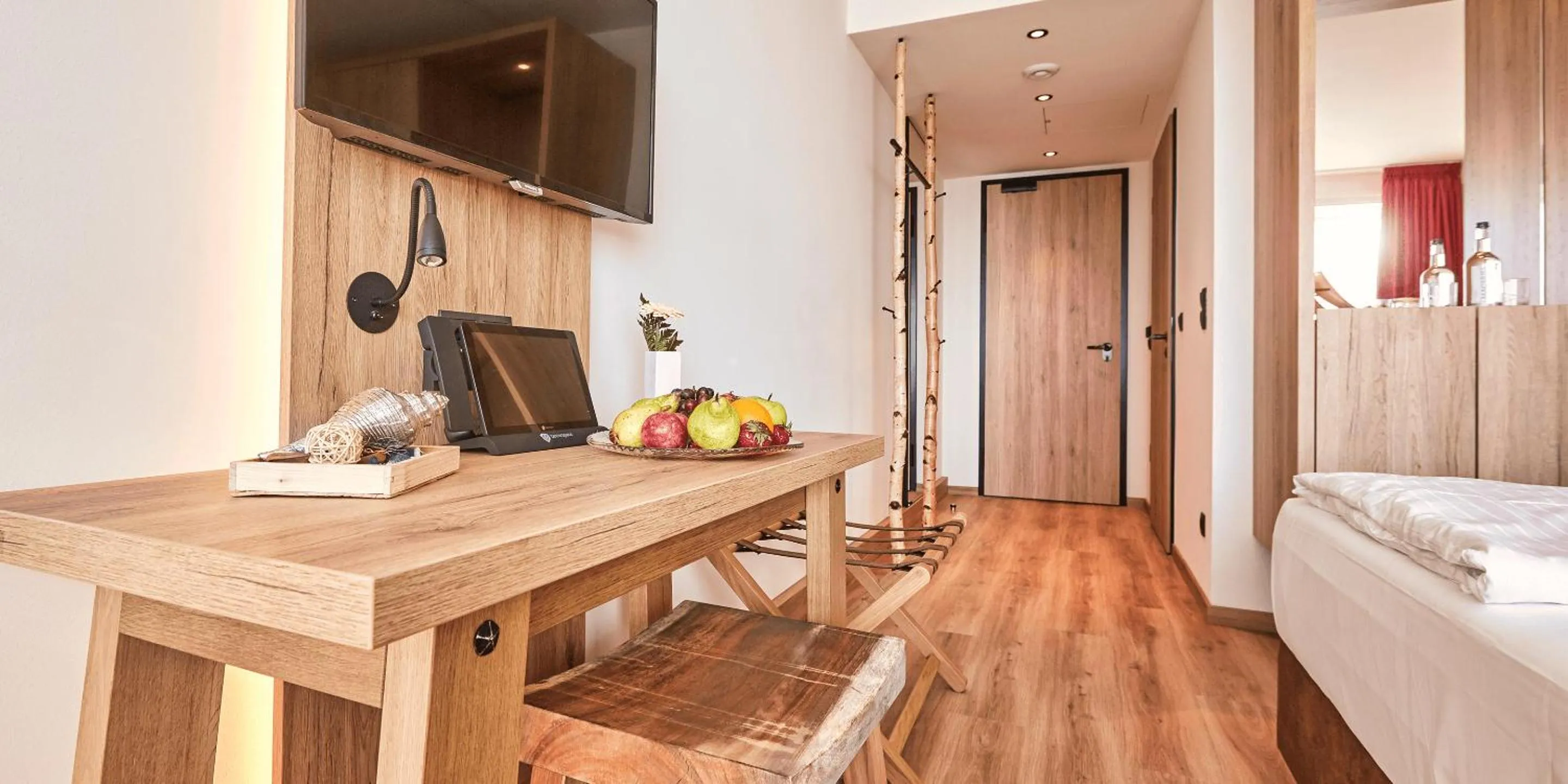 Bed in Ostseehotel Midgard in Damp