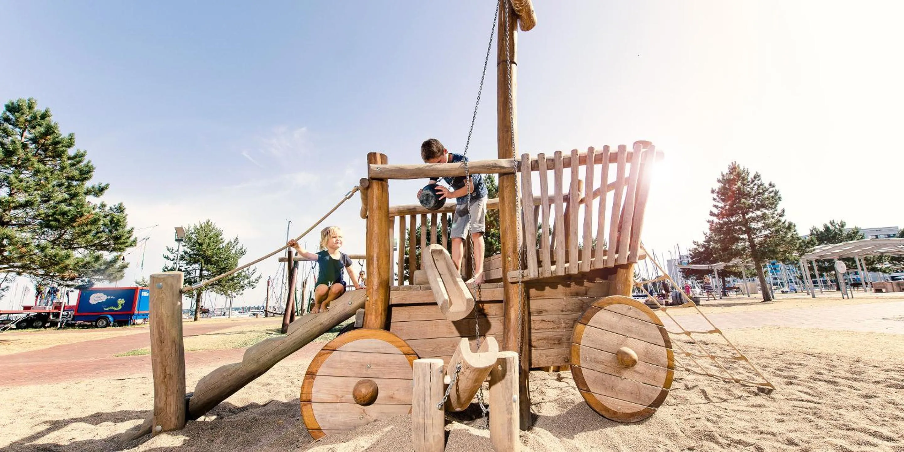 Natural landscape in Ostseehotel Midgard in Damp