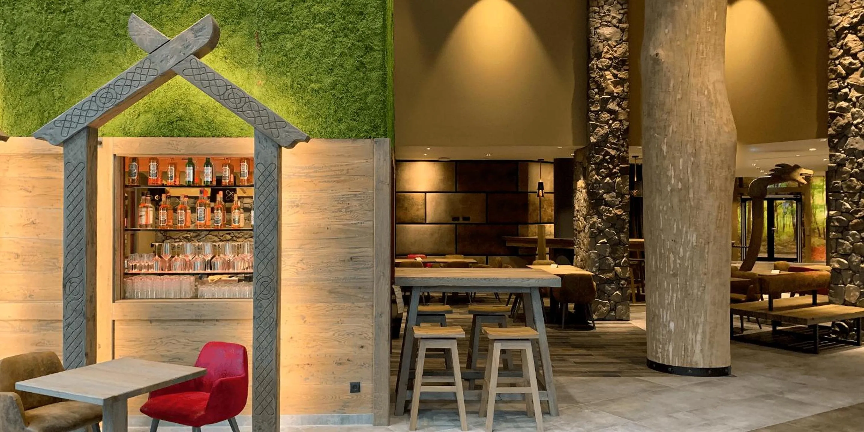 Lobby or reception in Ostseehotel Midgard in Damp