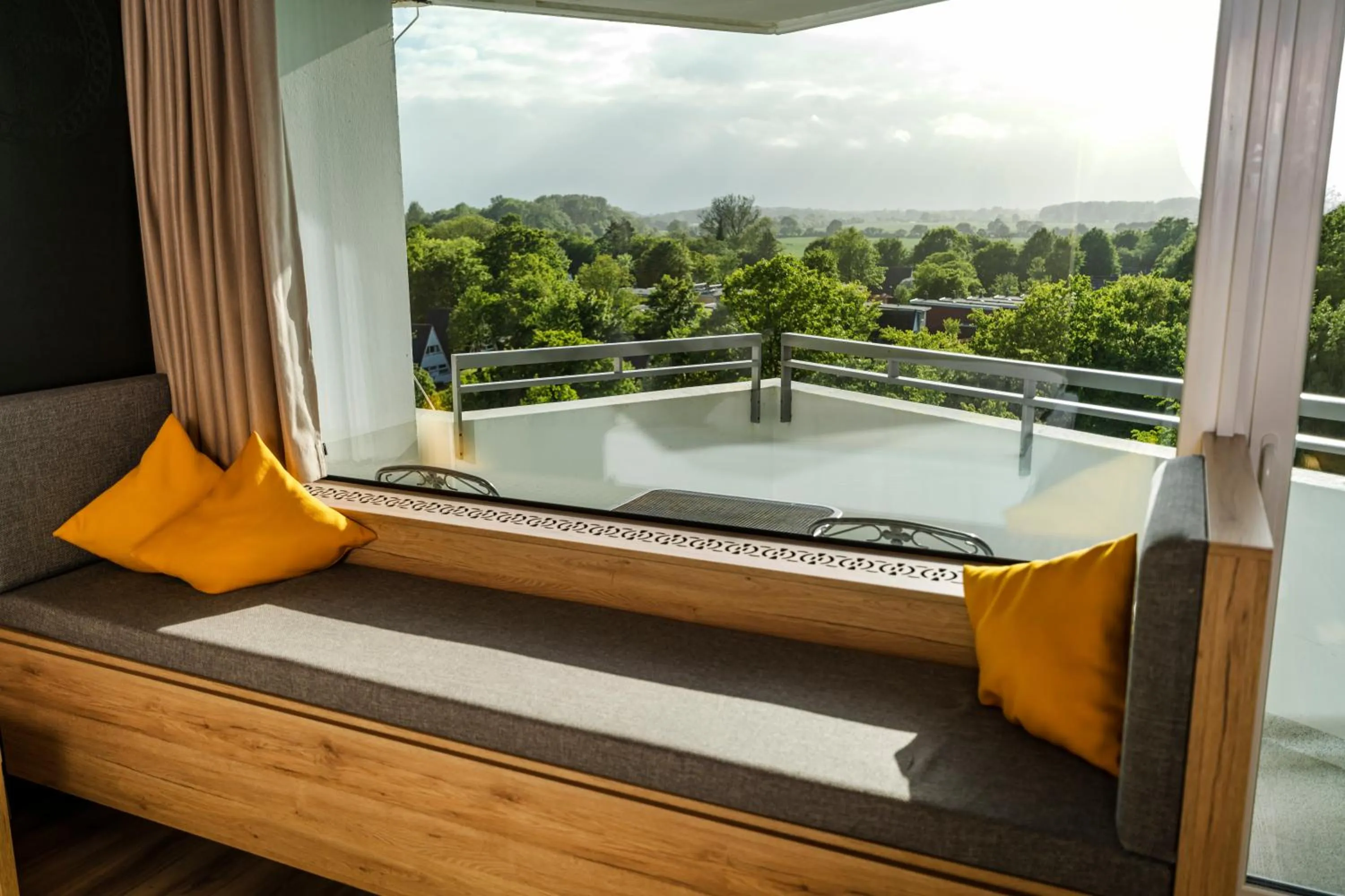 View (from property/room) in Ostseehotel Midgard in Damp