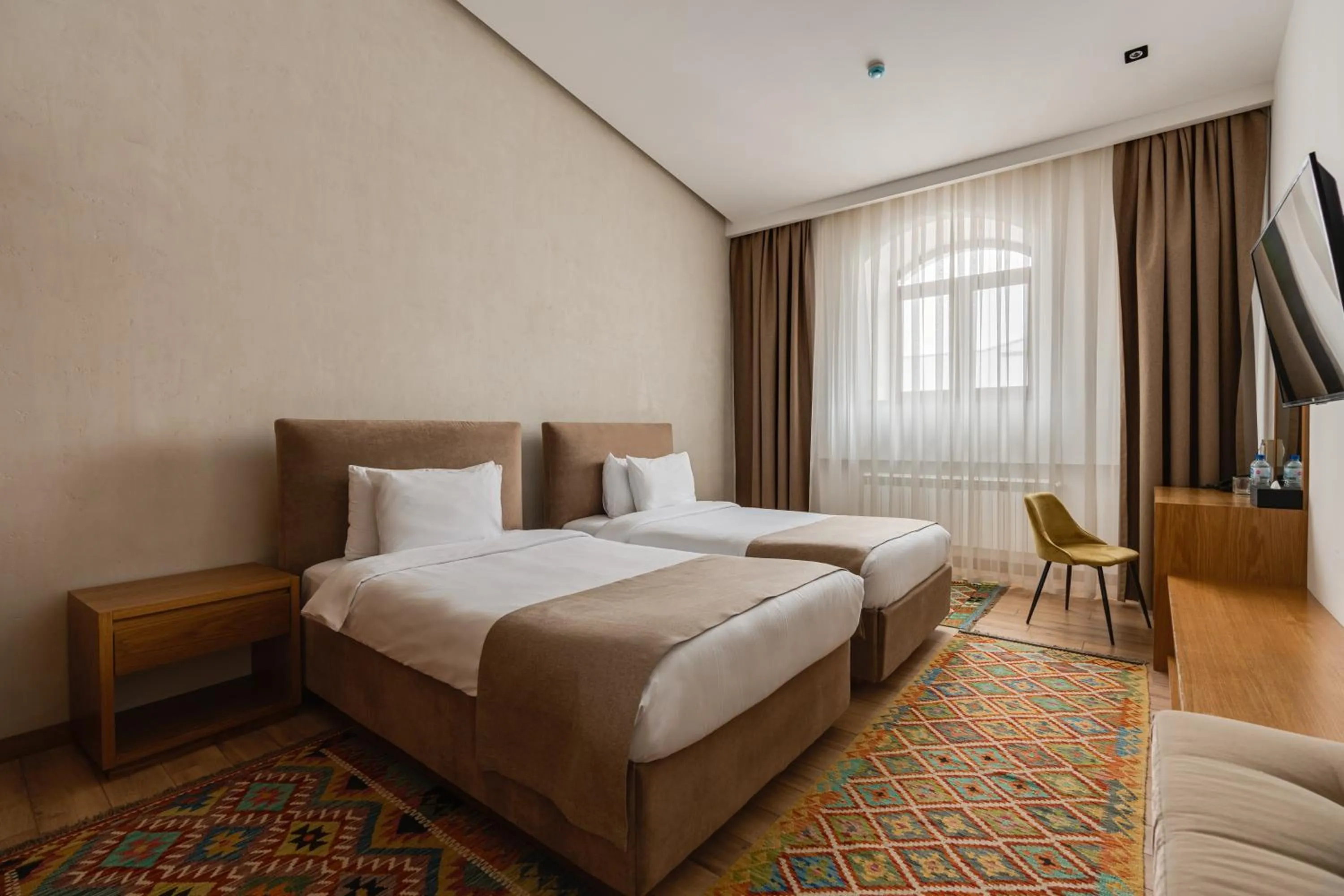 Bed in HOTEL MODERNO & Spa