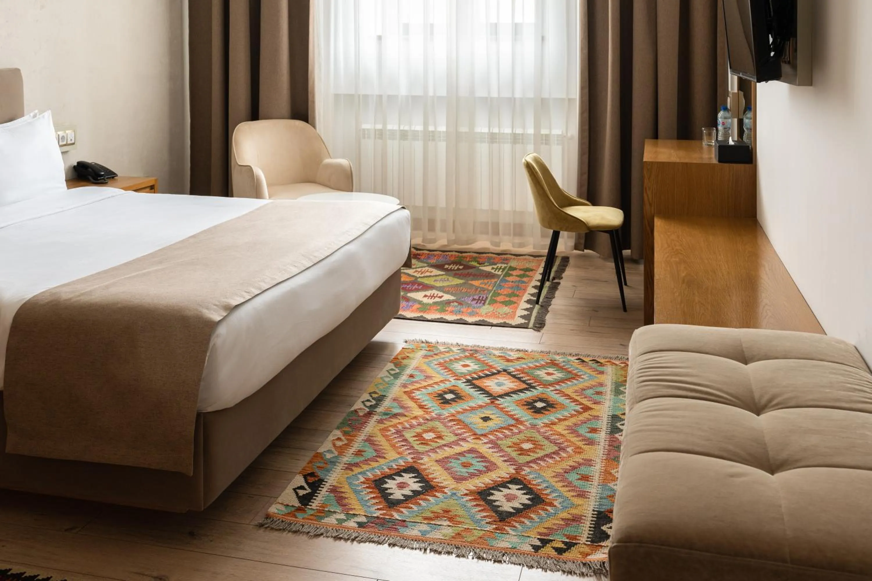 Bed in HOTEL MODERNO & Spa