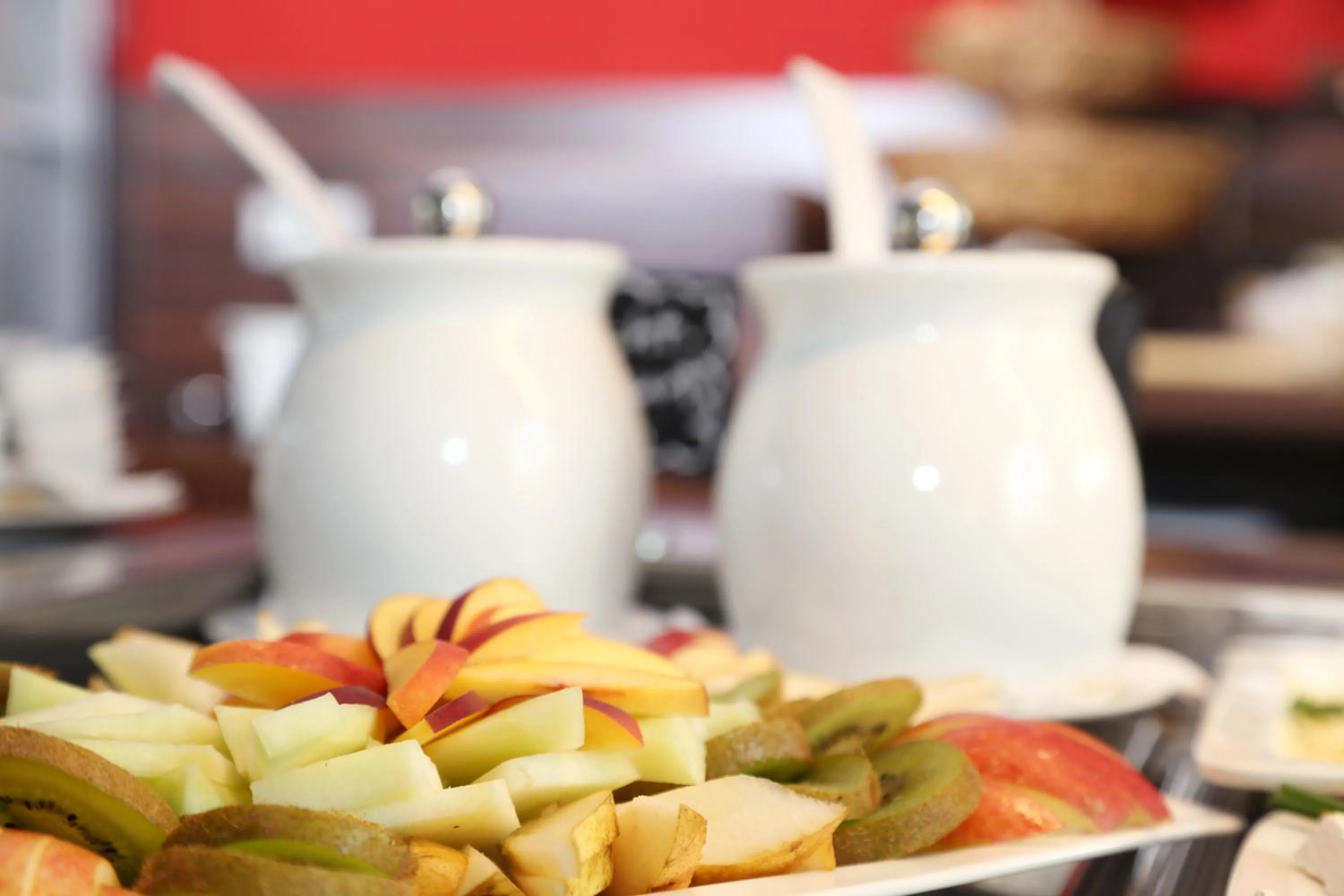 Buffet breakfast in H24 Hoteltow