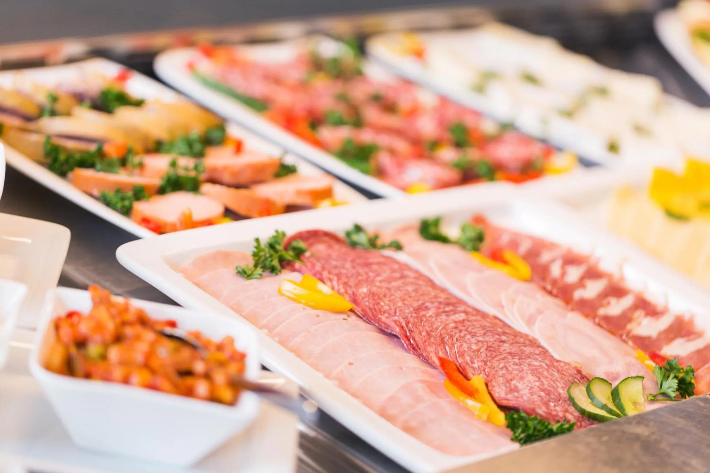 Buffet breakfast in H24 Hoteltow