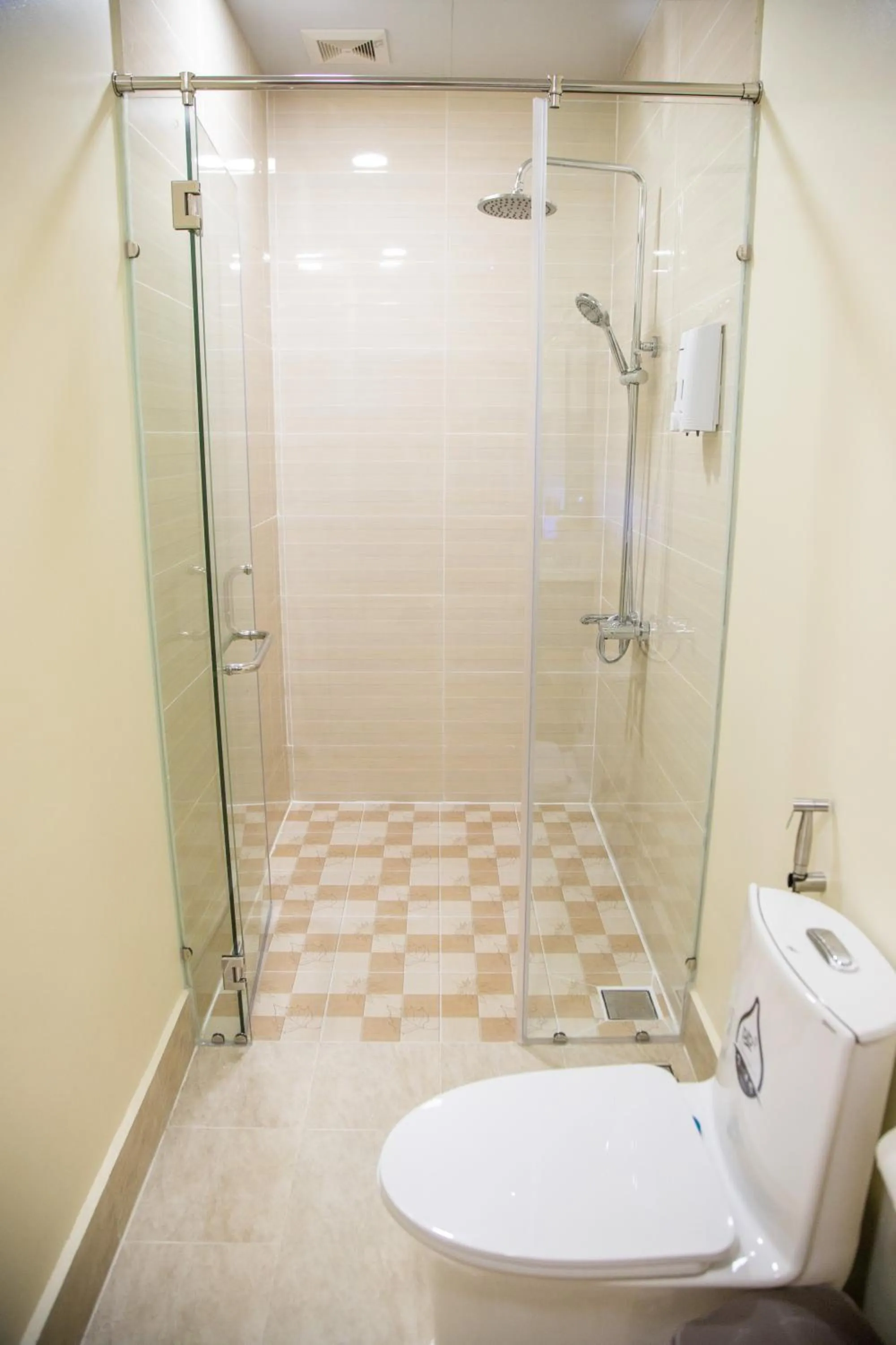 Bathroom in Apple Hotel