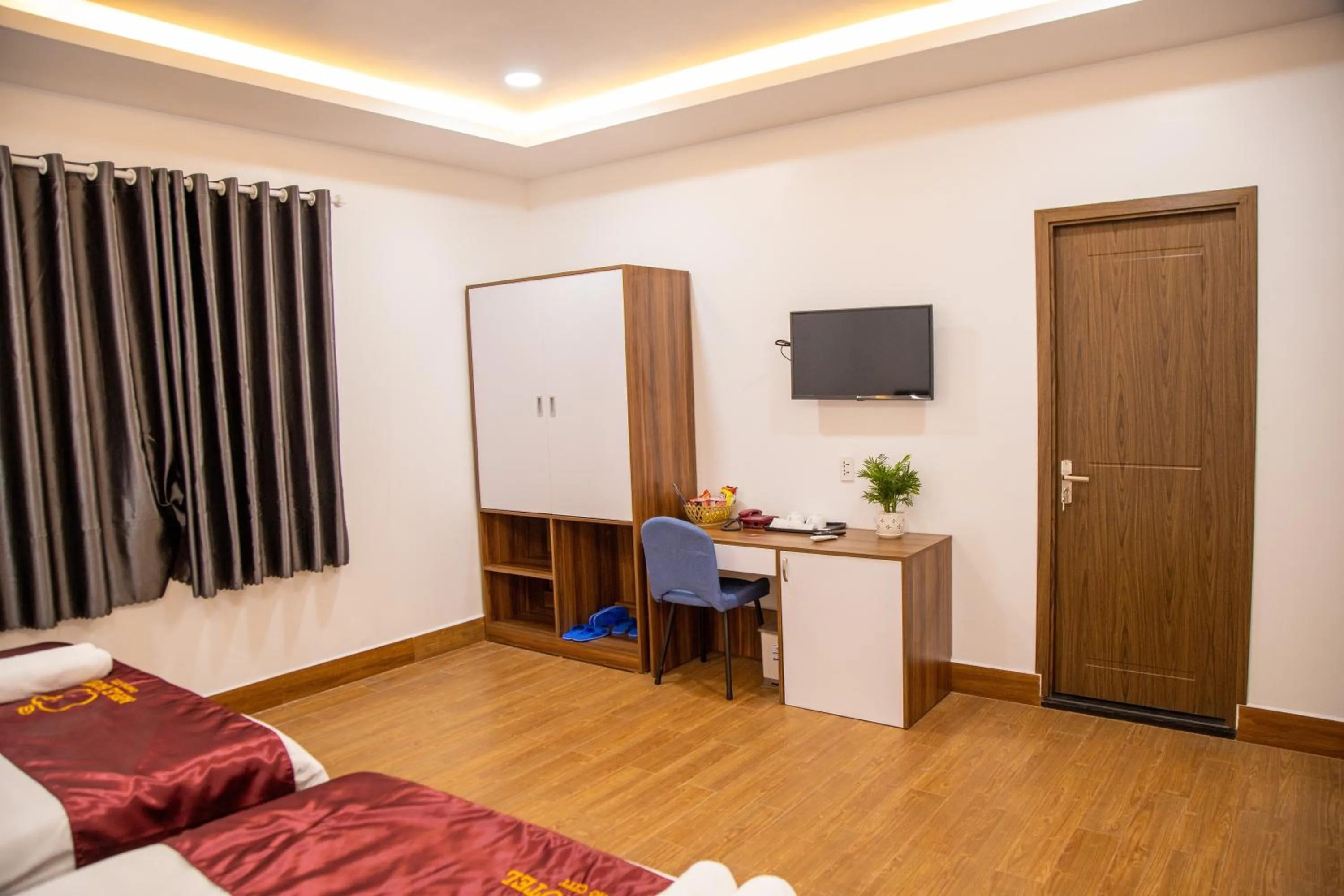 Bedroom, Bed in Apple Hotel