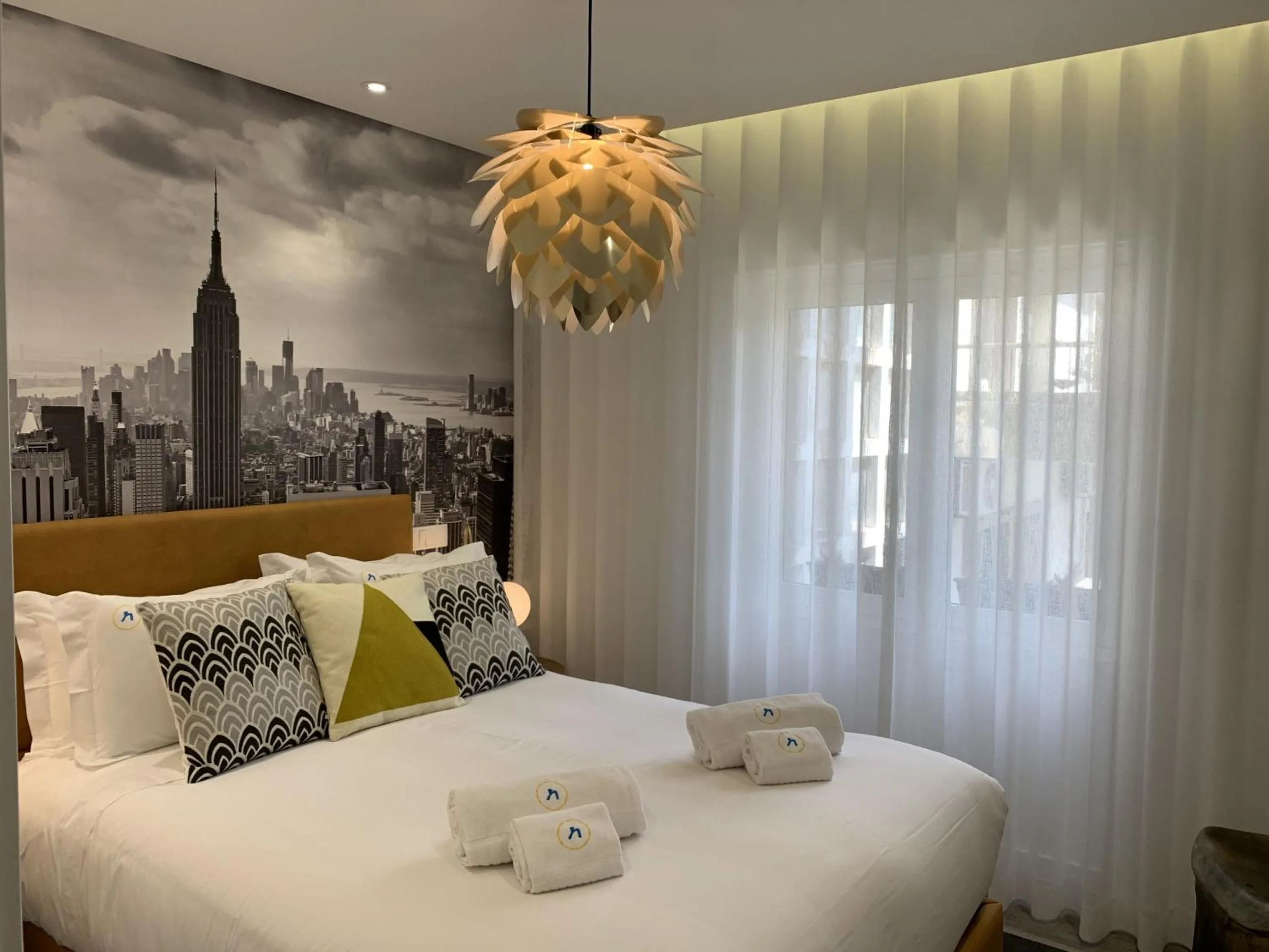 Bed in FLH Cascais Downtown Premium Apartment I