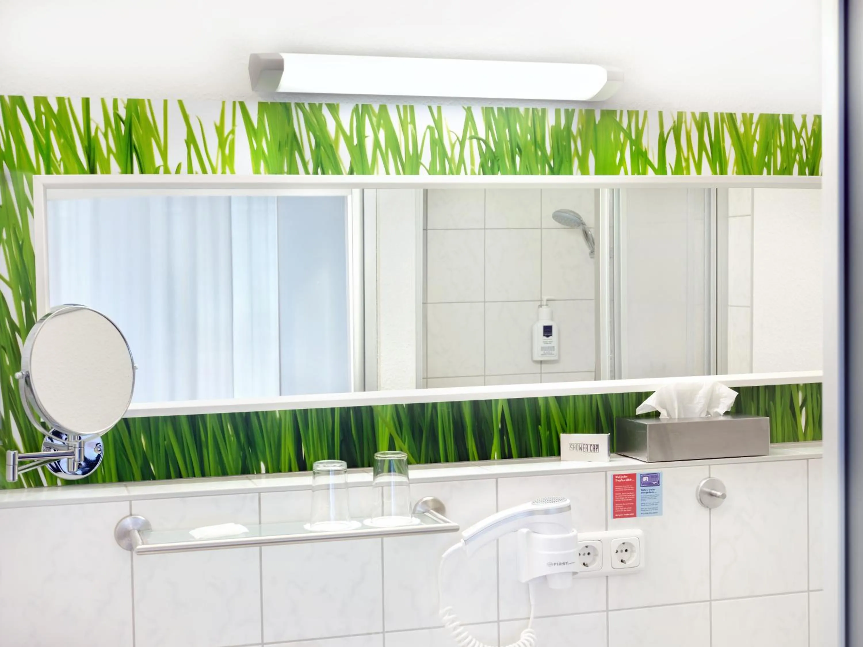 Bathroom in centra Hotel