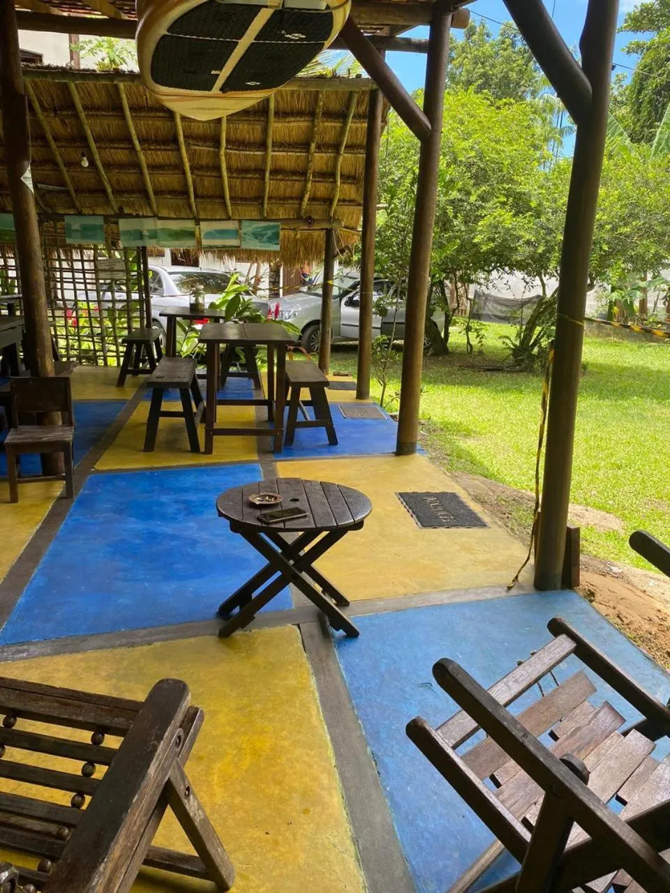 Seating area in Araribé Pousada