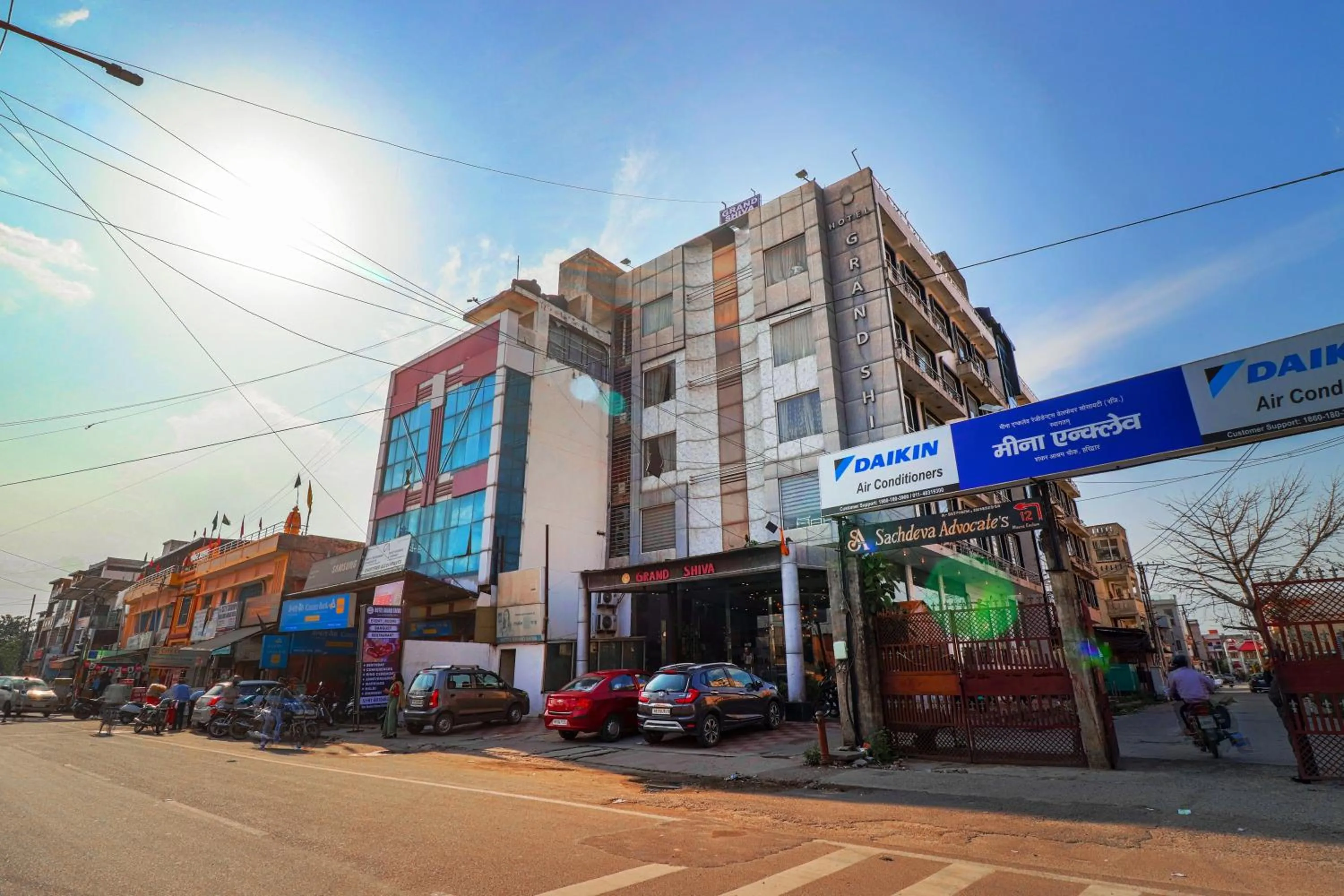Property building in Oaktel Hotel Grand Shiva Near Ganga Ghat