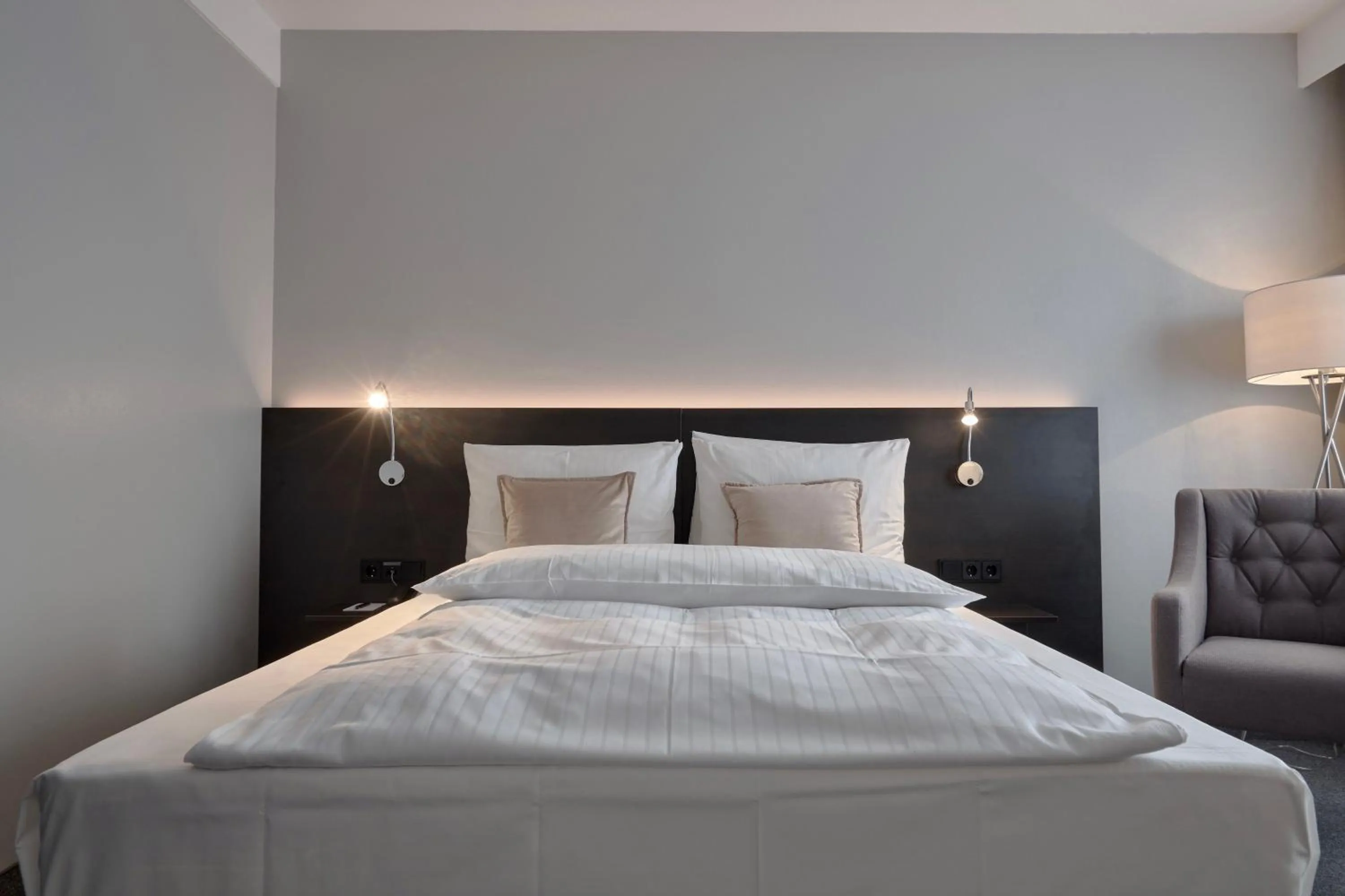 Bed in Lindgart Hotel Minden