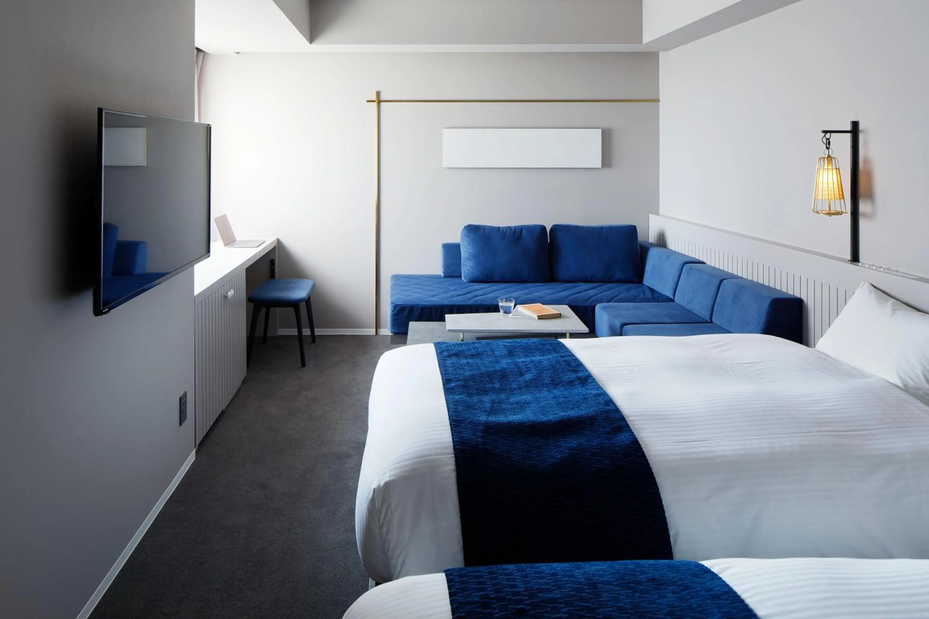 Bed in HOTEL TORIFITO KANAZAWA