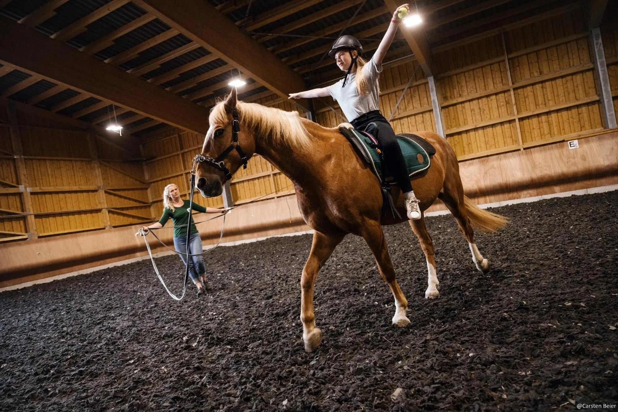 Horse-riding in Elldus Resort