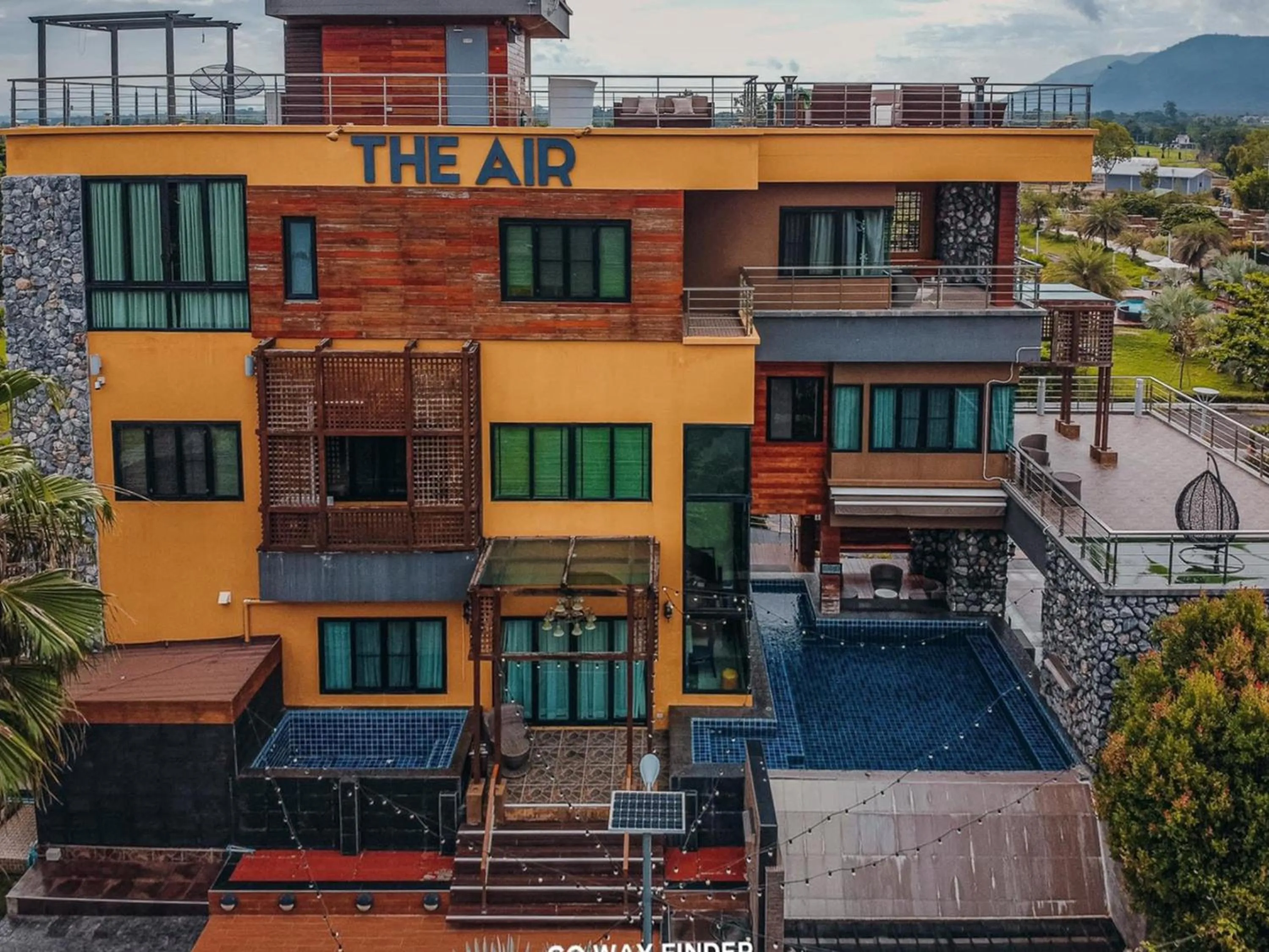 Property building in The Air Khaoyai Hotel