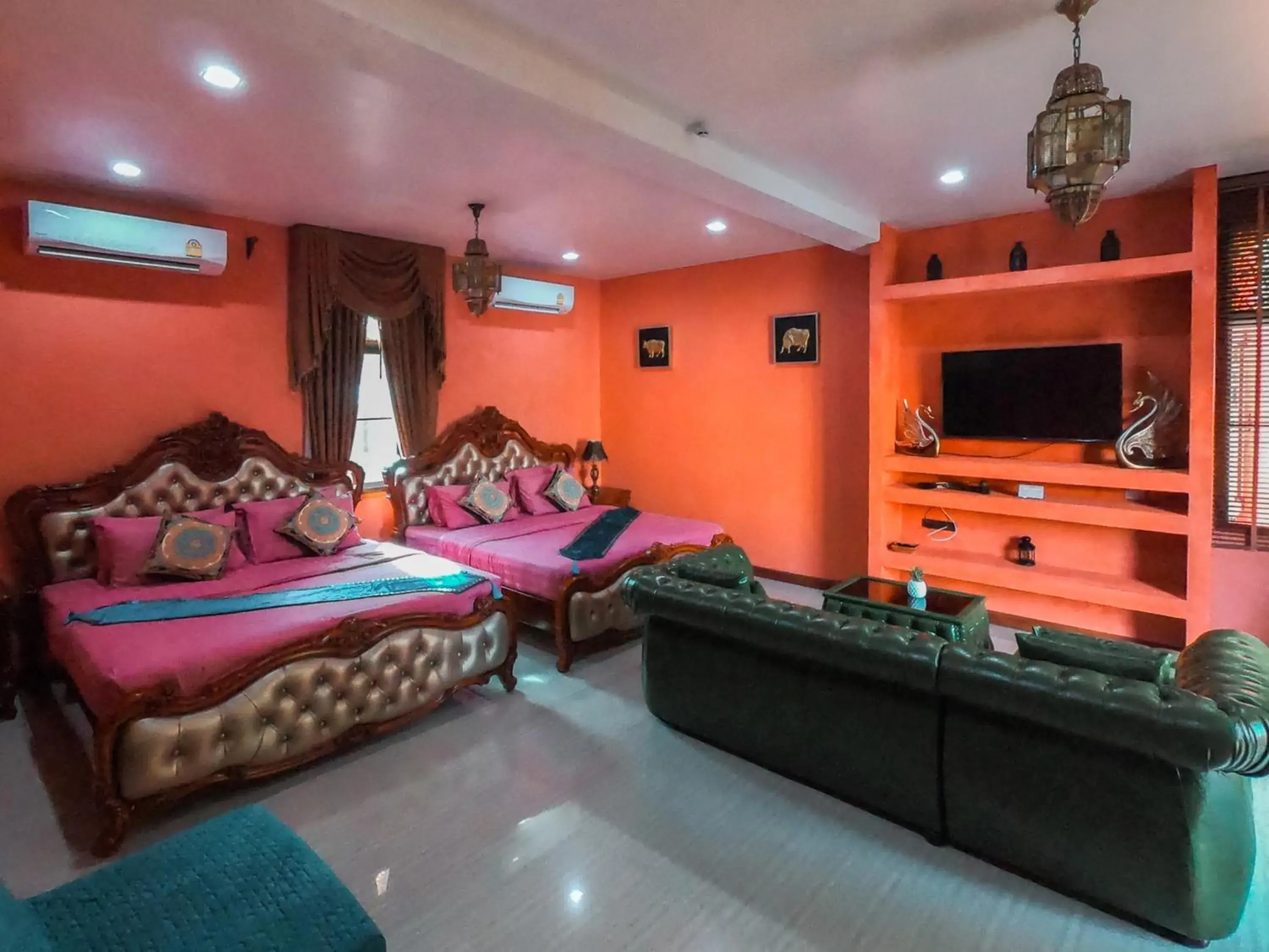 Morocco 2 (2 King Bed) Mountain View in The Air Khaoyai Hotel Morocco 2 (2 King Bed) Mountain View in The Air Khaoyai Hotel