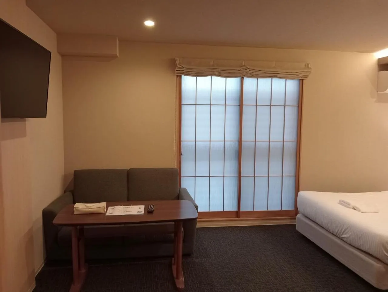 Bed in HIZ HOTEL Gion-Shirakawa