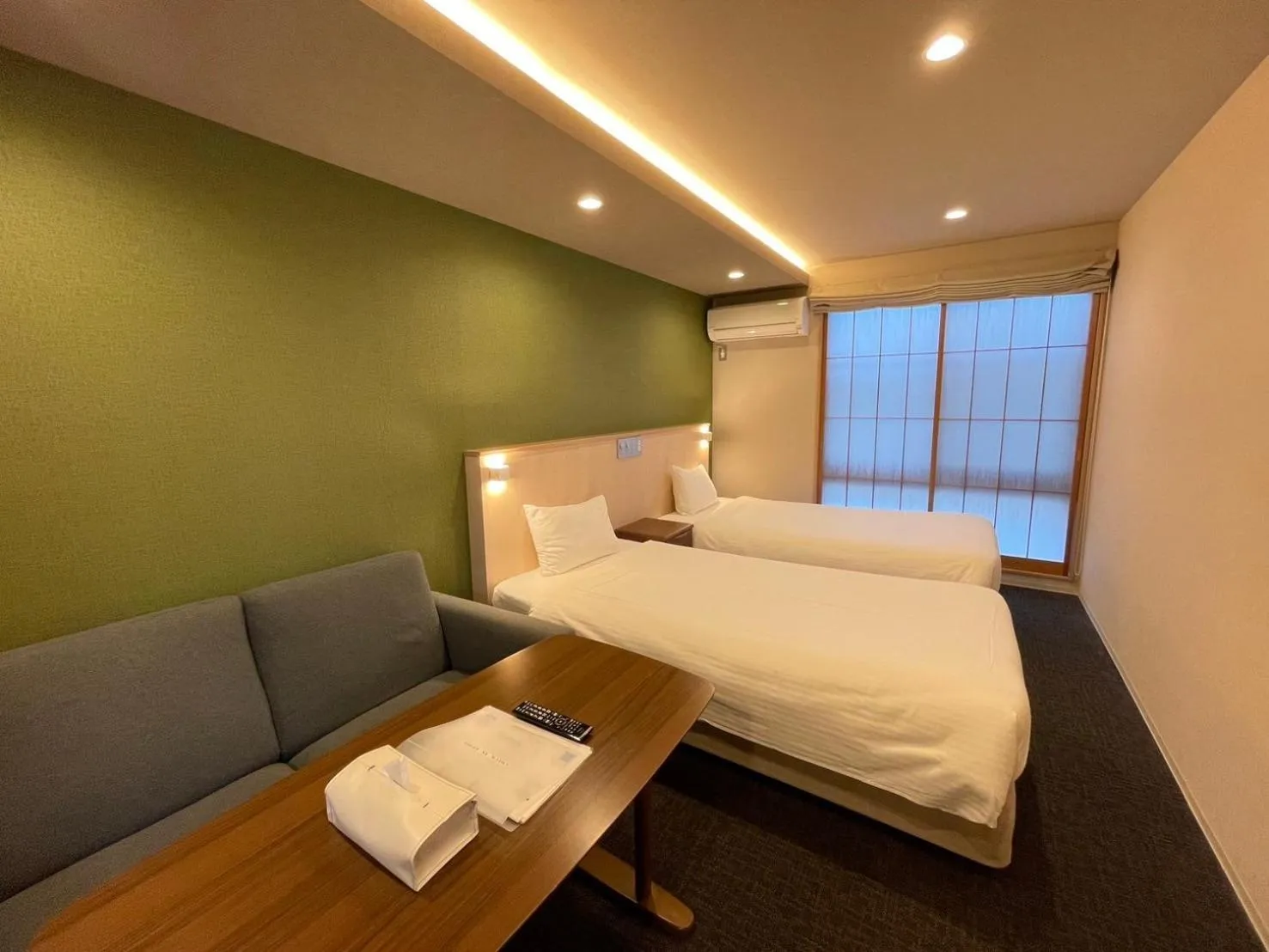 Bed in HIZ HOTEL Gion-Shirakawa